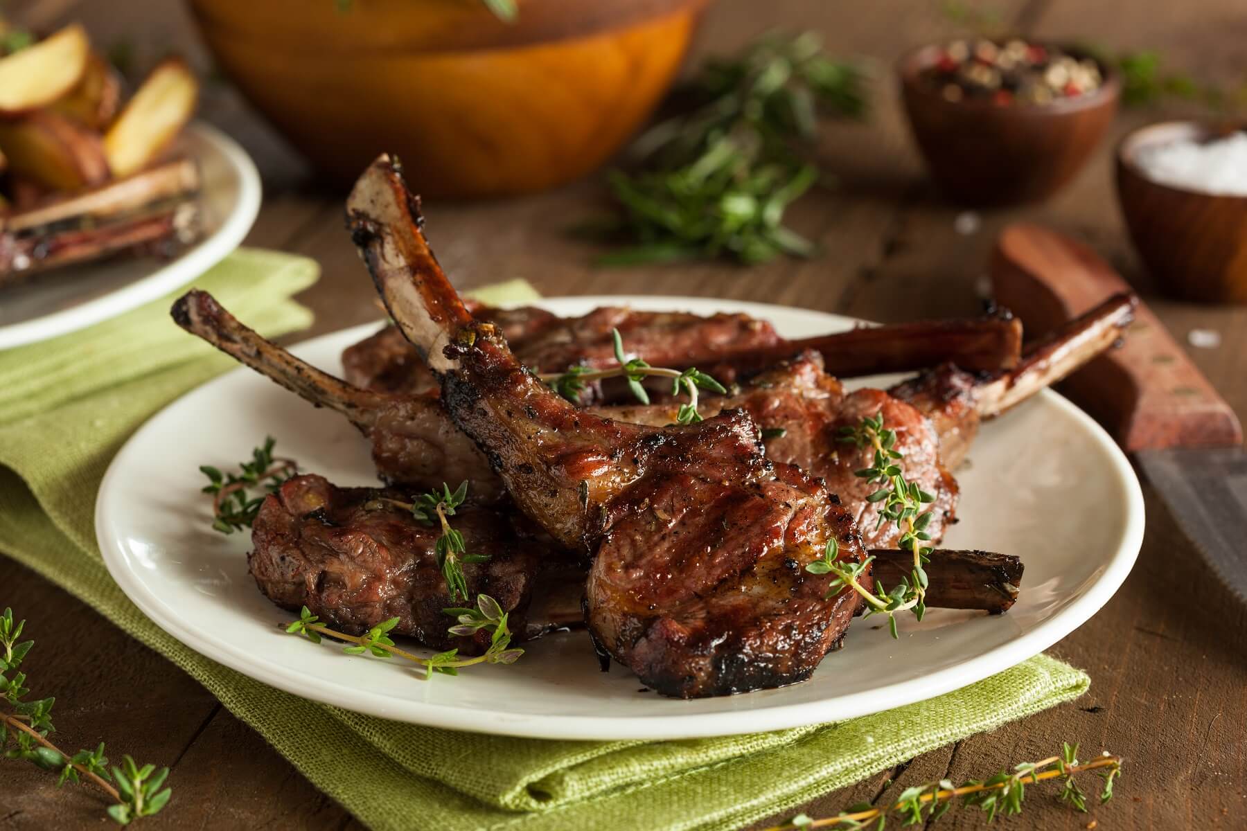 Zesty Lamb Chops