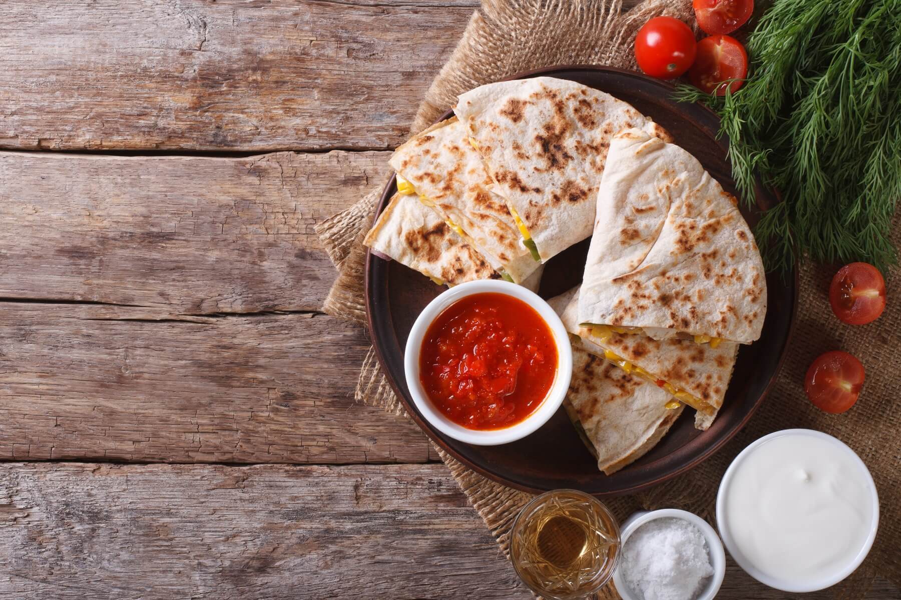 Quick Lunchtime Quesadilla Recipe