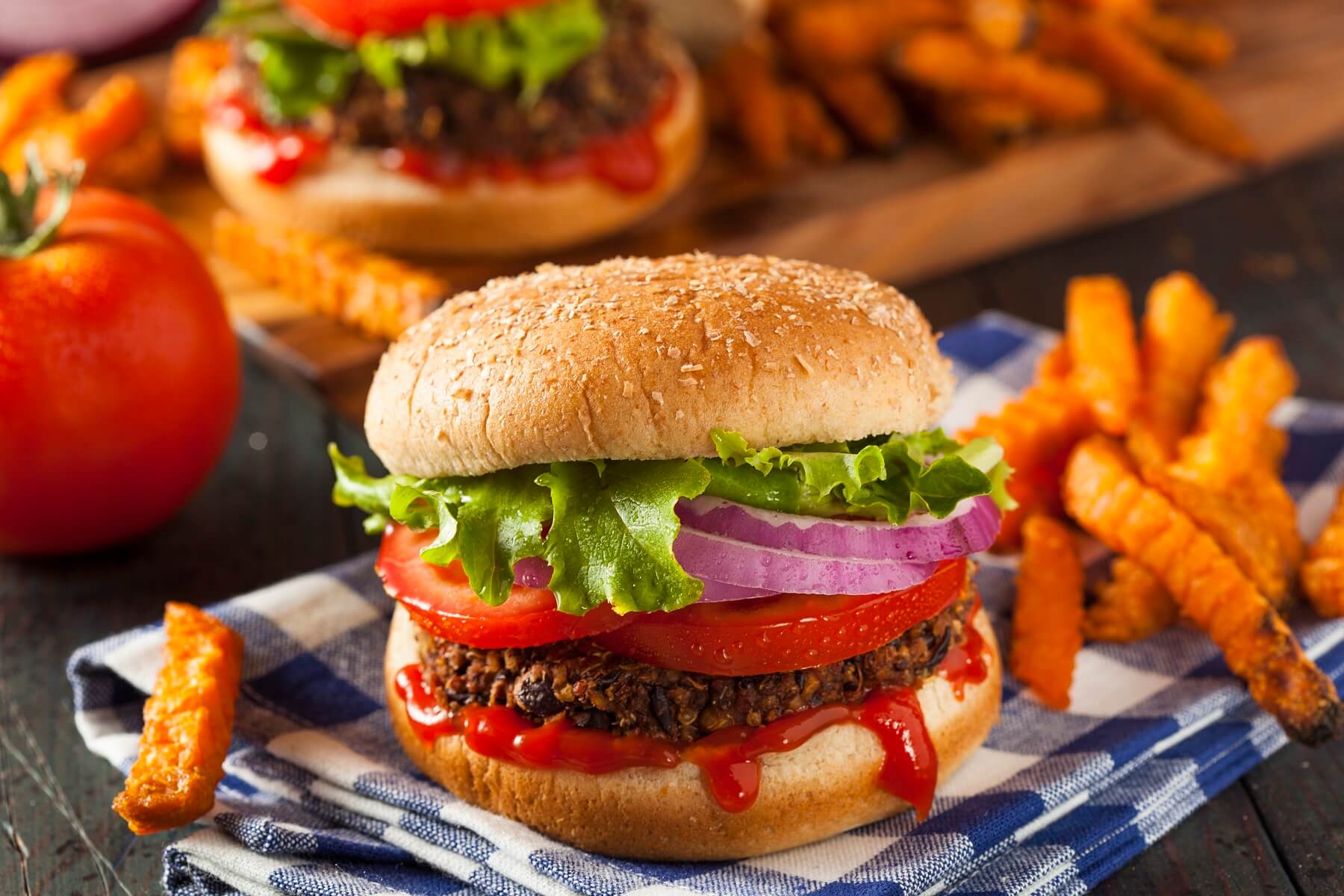 Mexican-Style Bean Burgers Recipe