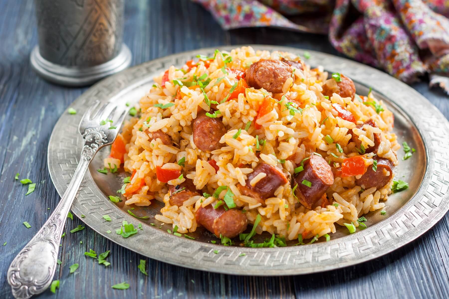 Chorizo and Chicken Jambalaya Recipe