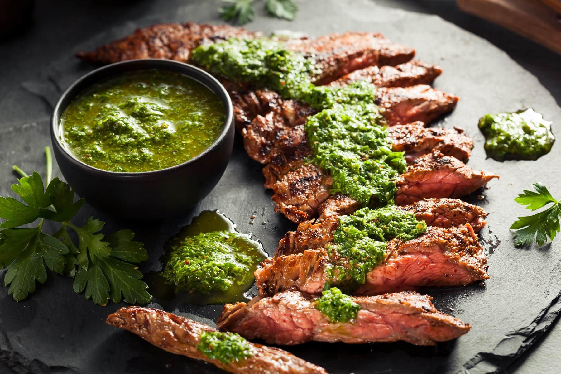 Steak with Argentinian Chimichurri Recipe