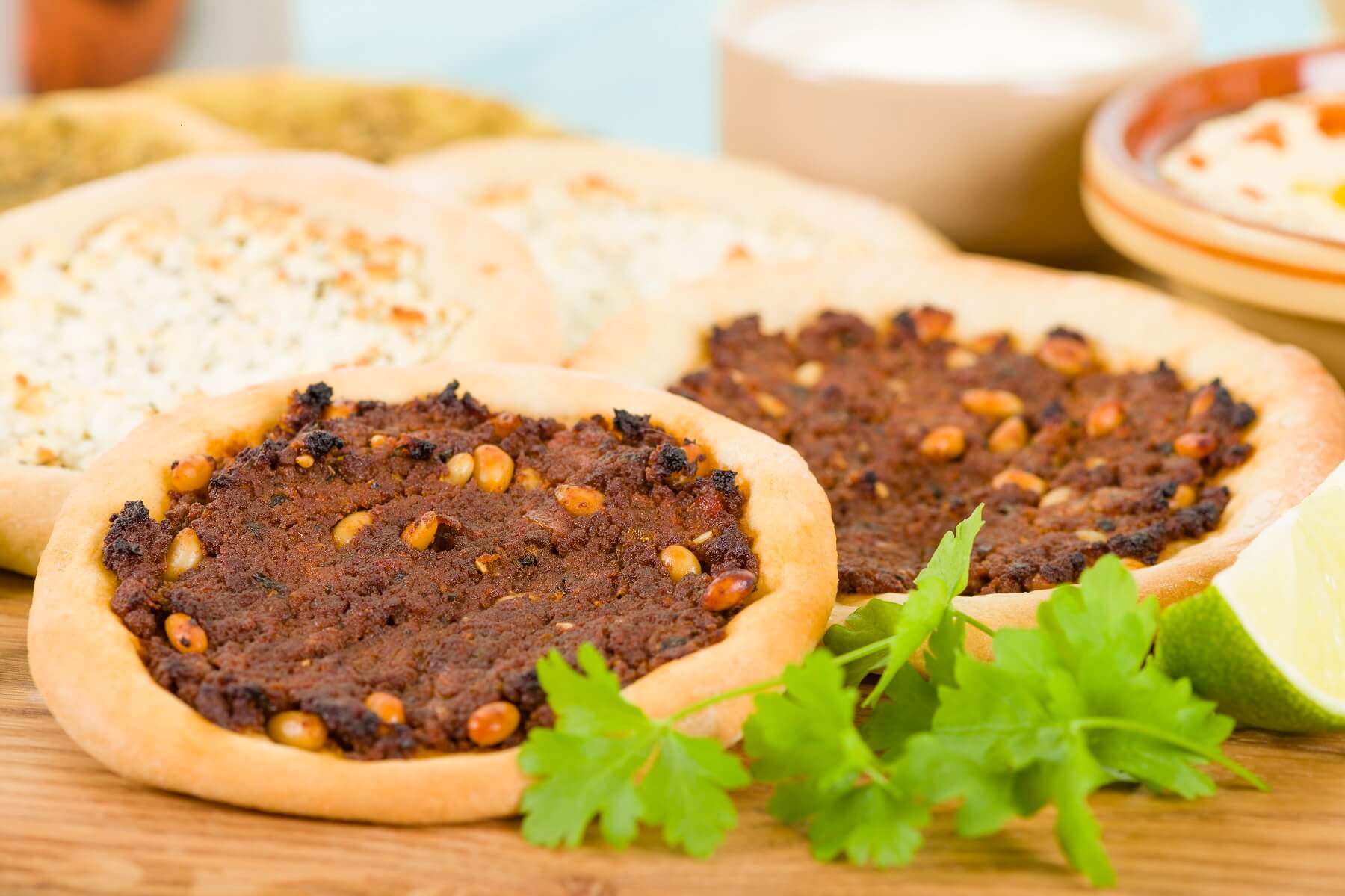 Easy Lamb Flatbreads Recipe