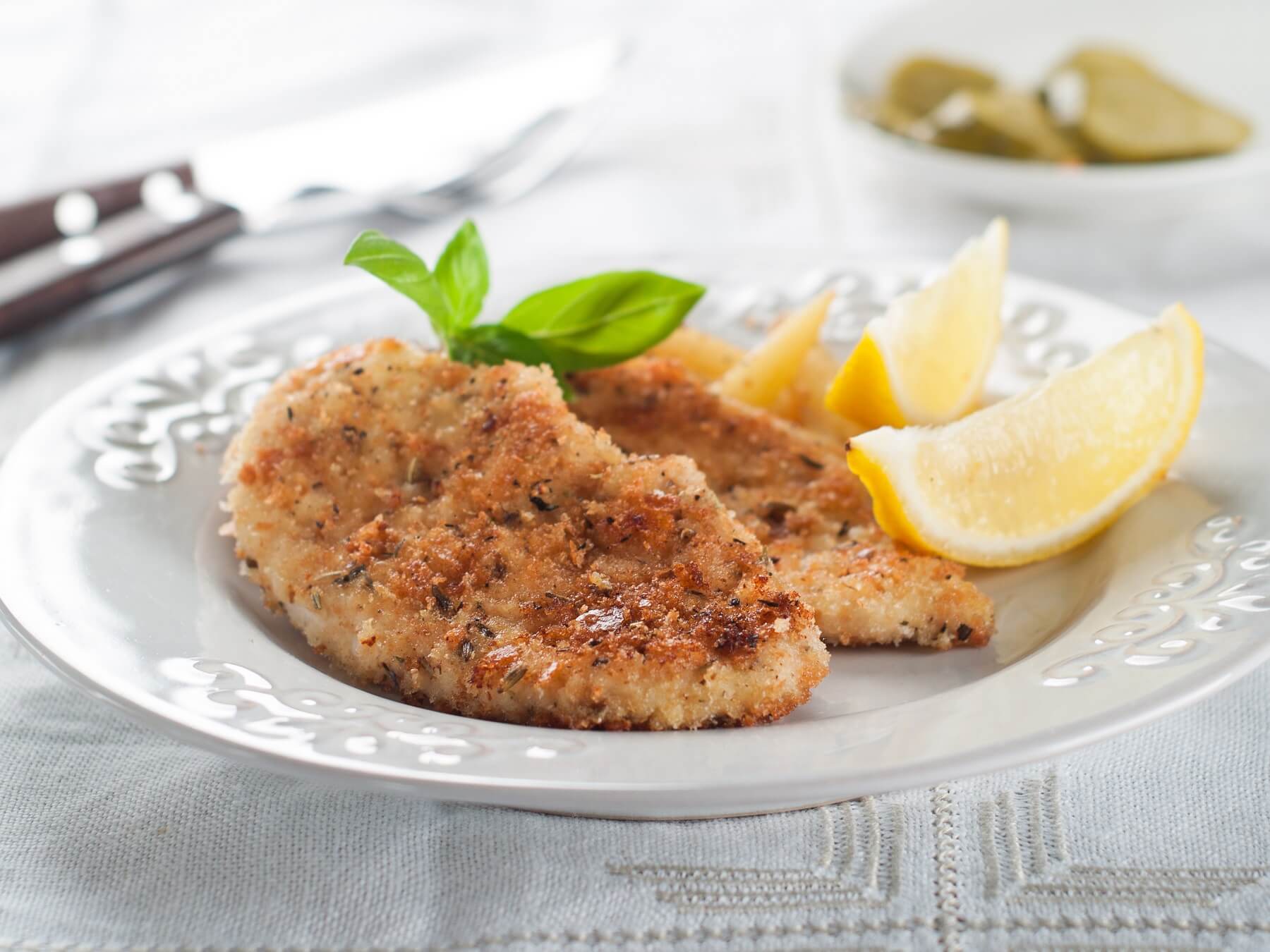 Sage and Parmesan Crispy Pork