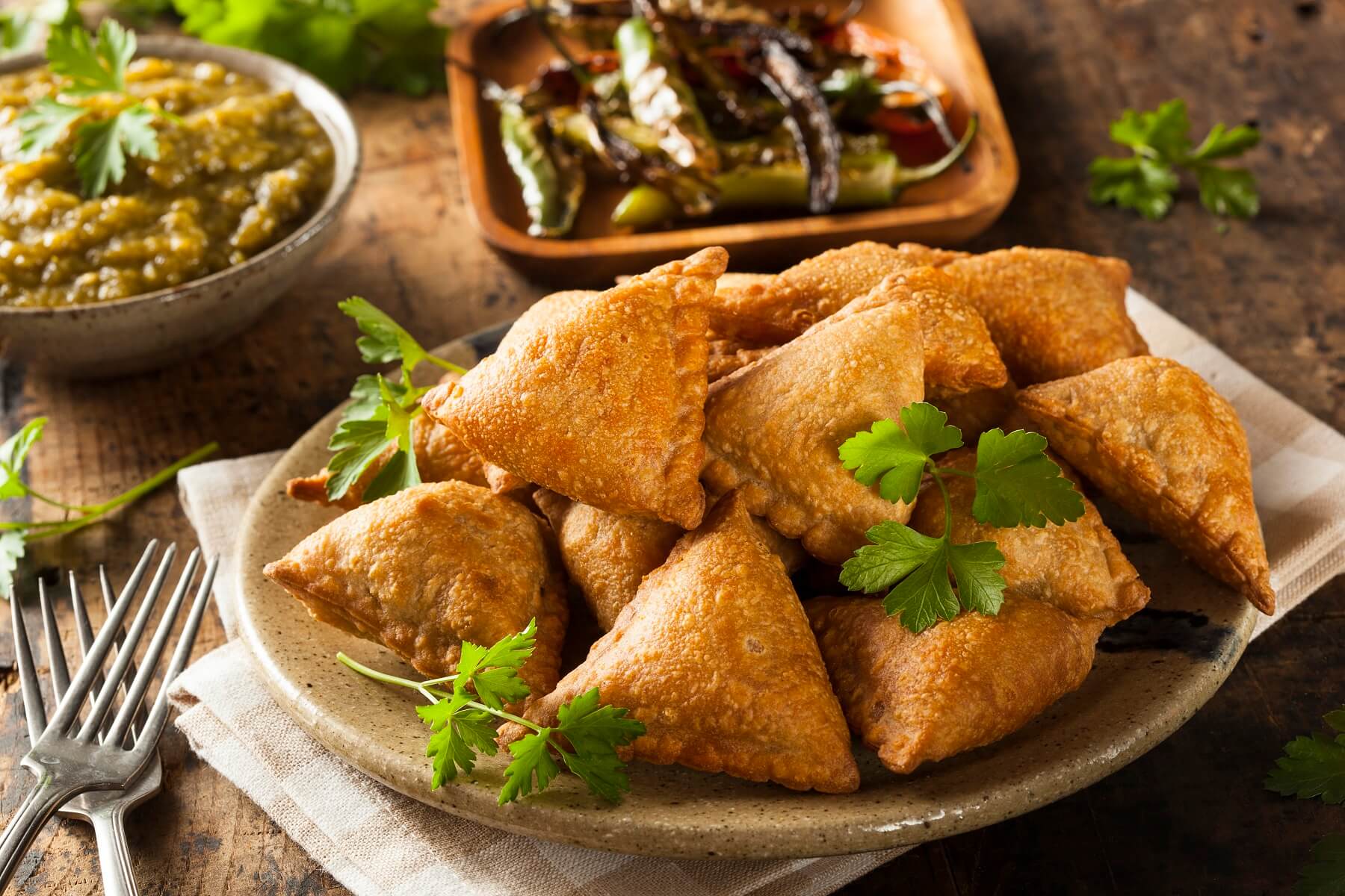 Vegetable Samosas