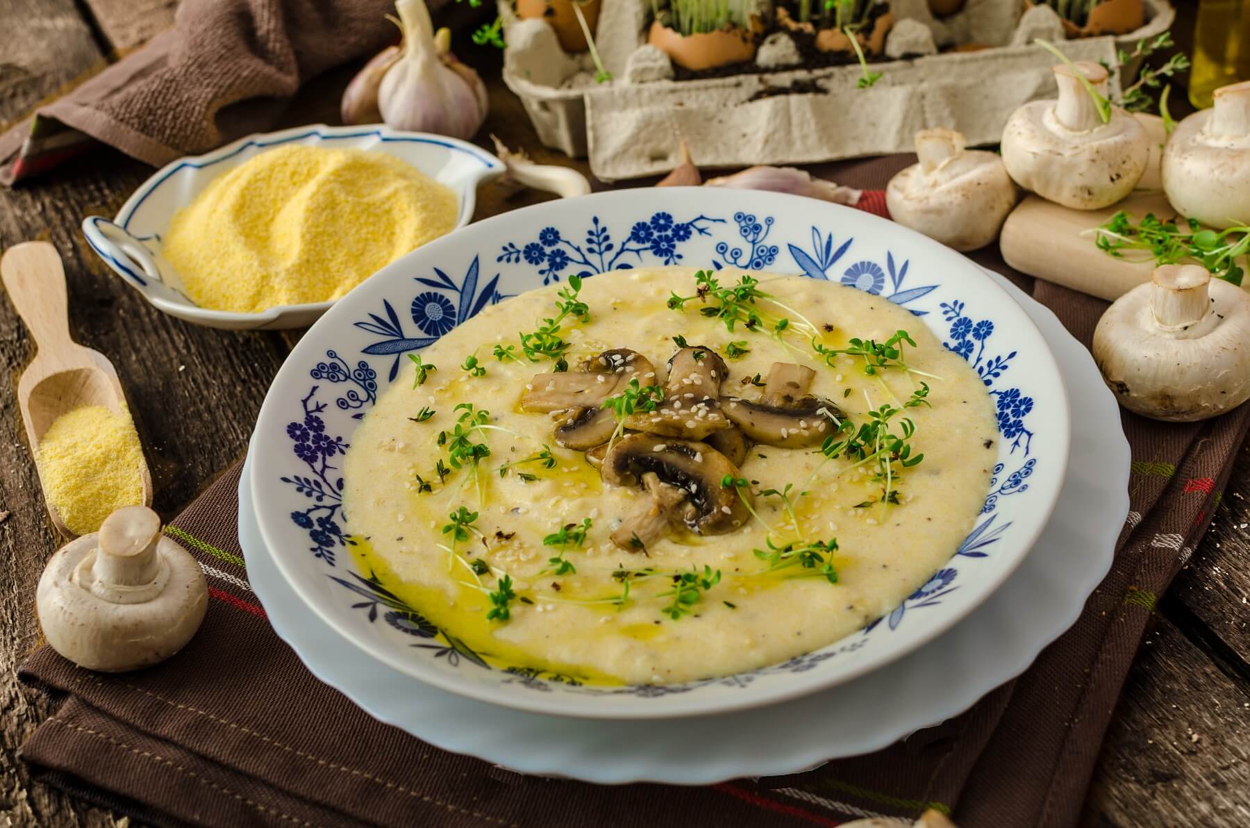 Manchego and Sage Polenta Recipe