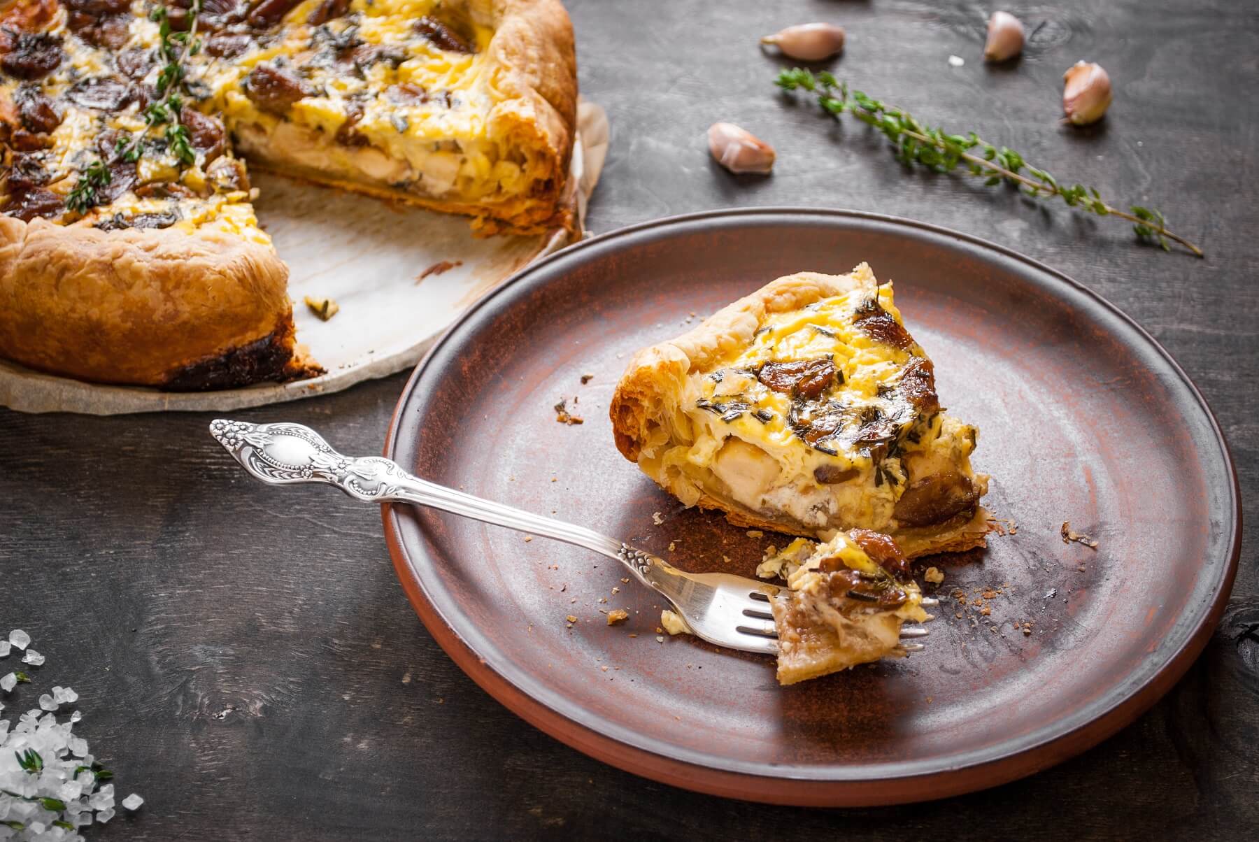 Roast Vegetable and Goat’s Cheese Tart Recipe