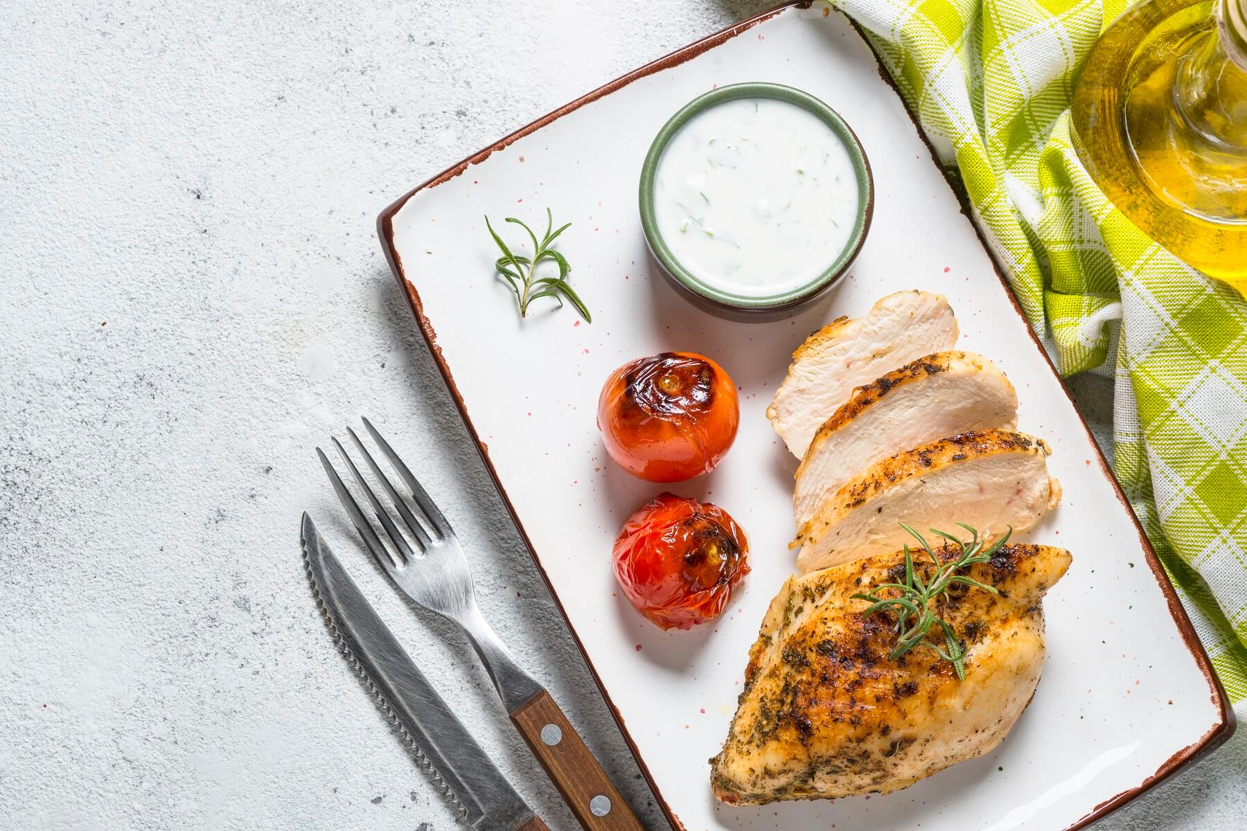 Za’atar Chicken with Garlic, Chickpeas, and Yoghurt Recipe