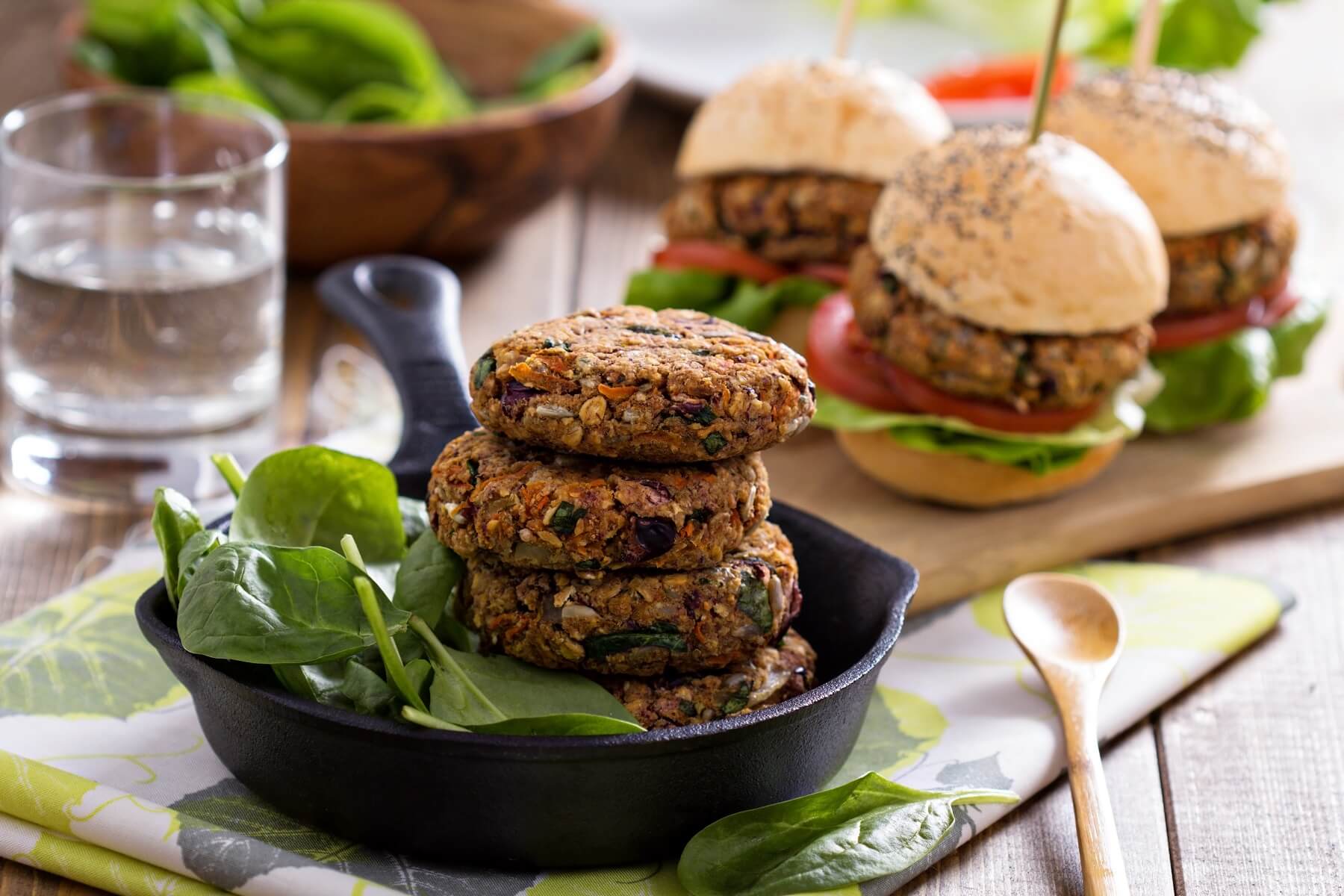 Veggie Bean Burgers