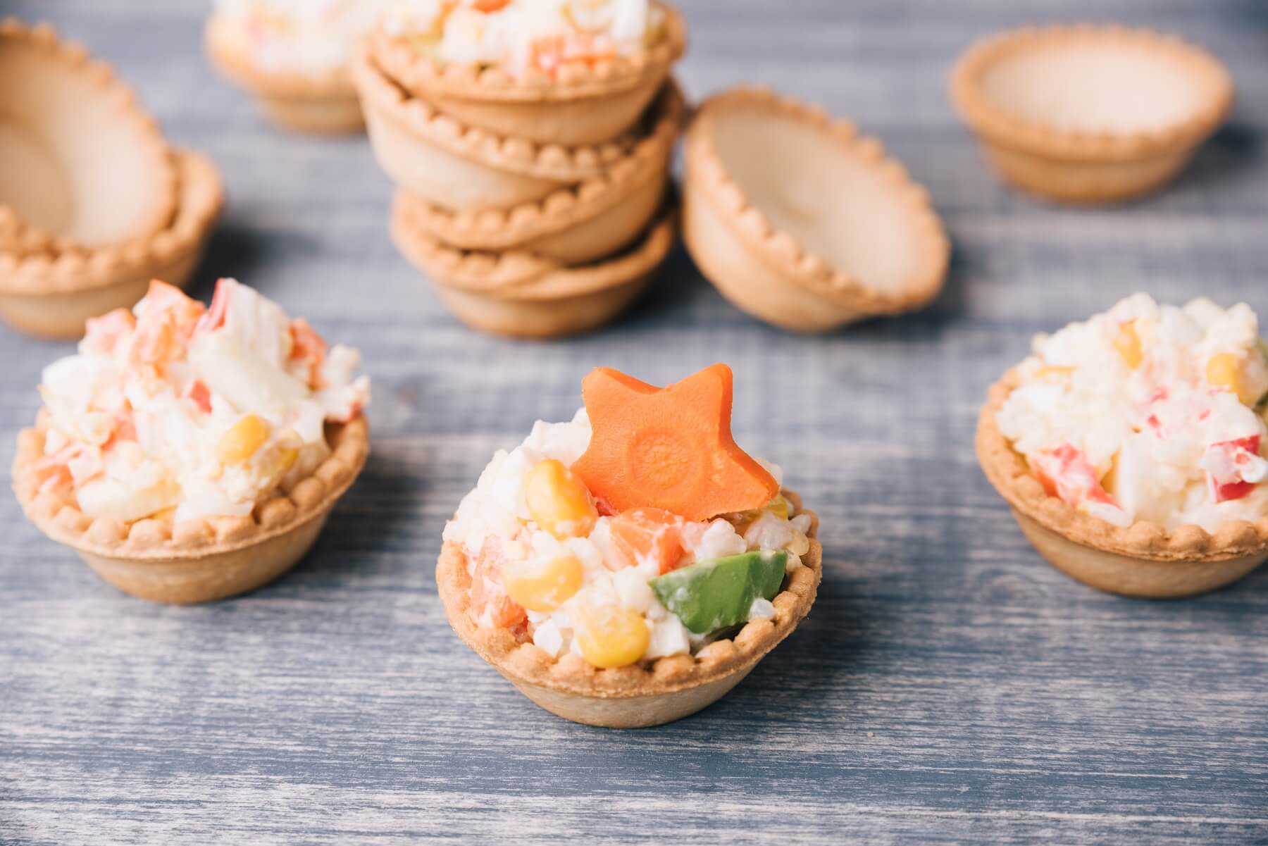 Crab and Lobster Tart Recipe