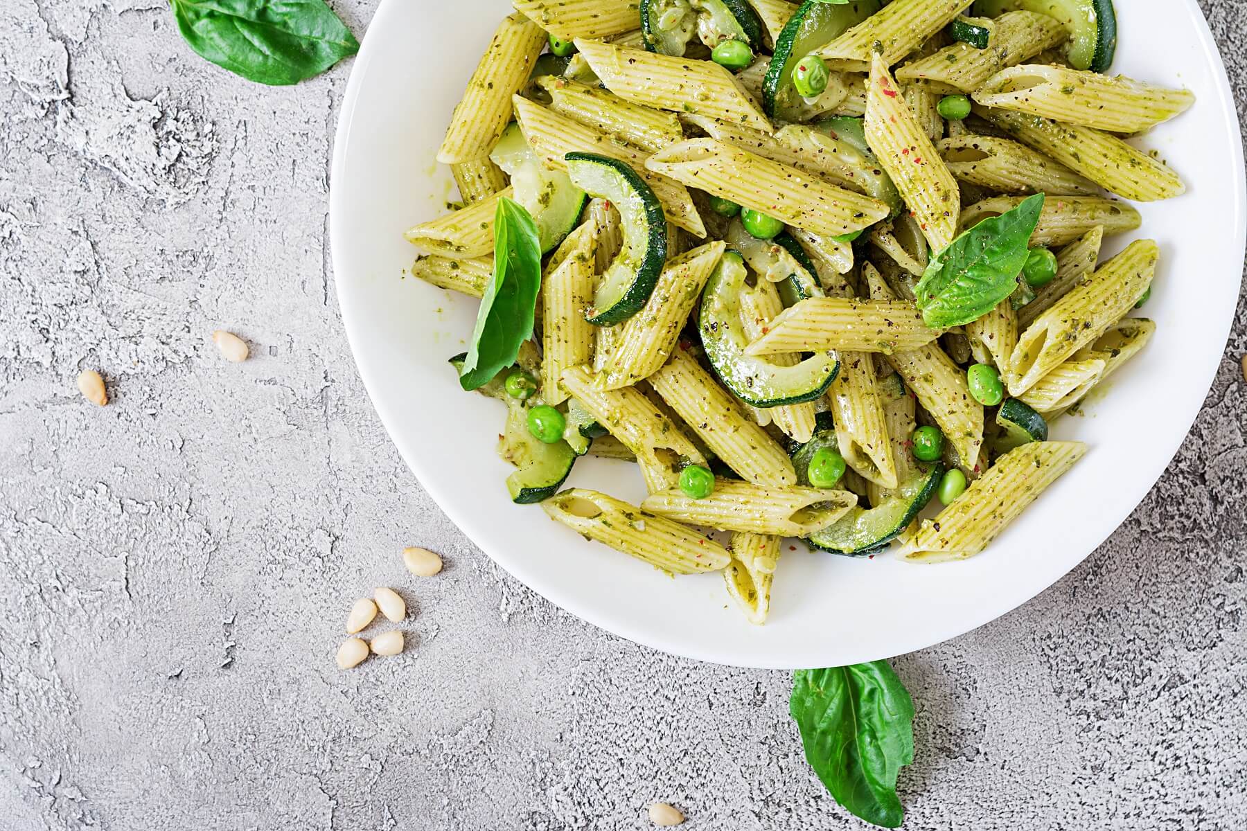 Easy Peasy Pesto Salad