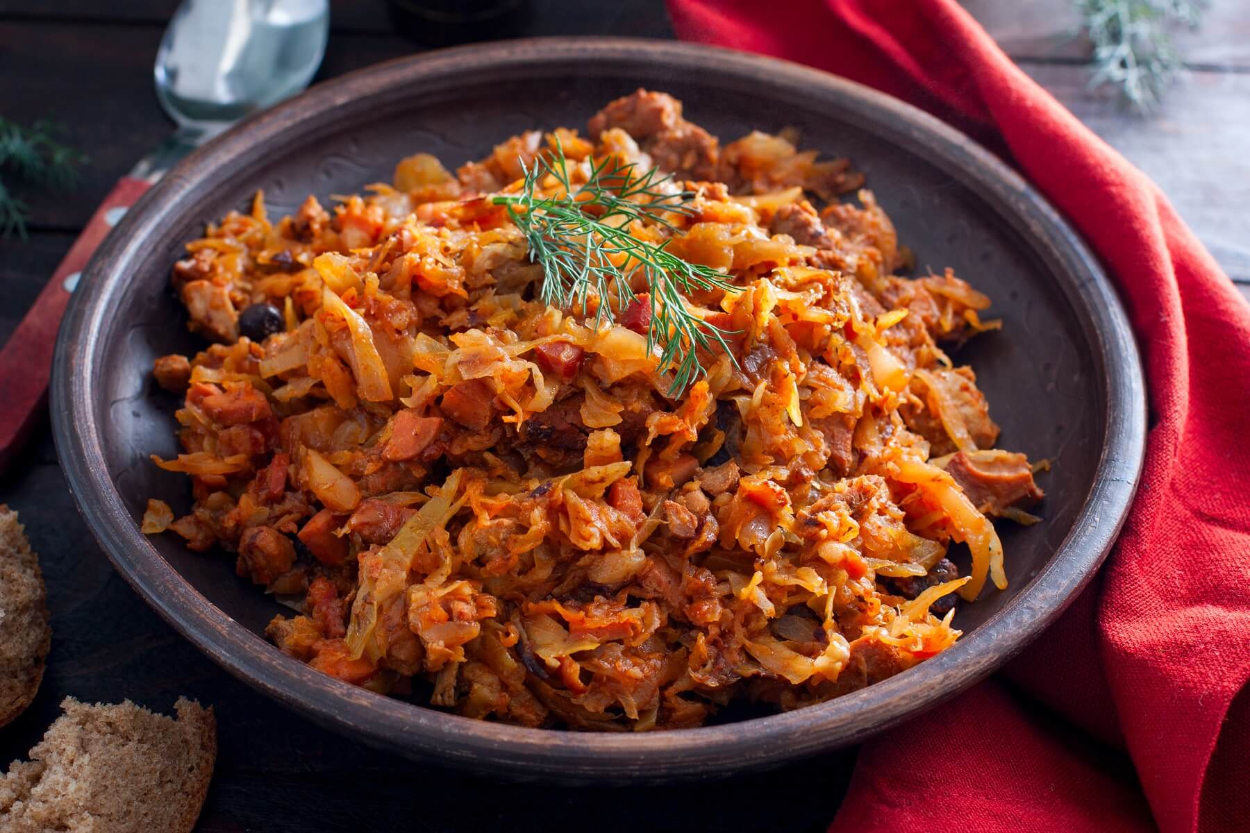 Pork Bigos Stew Recipe
