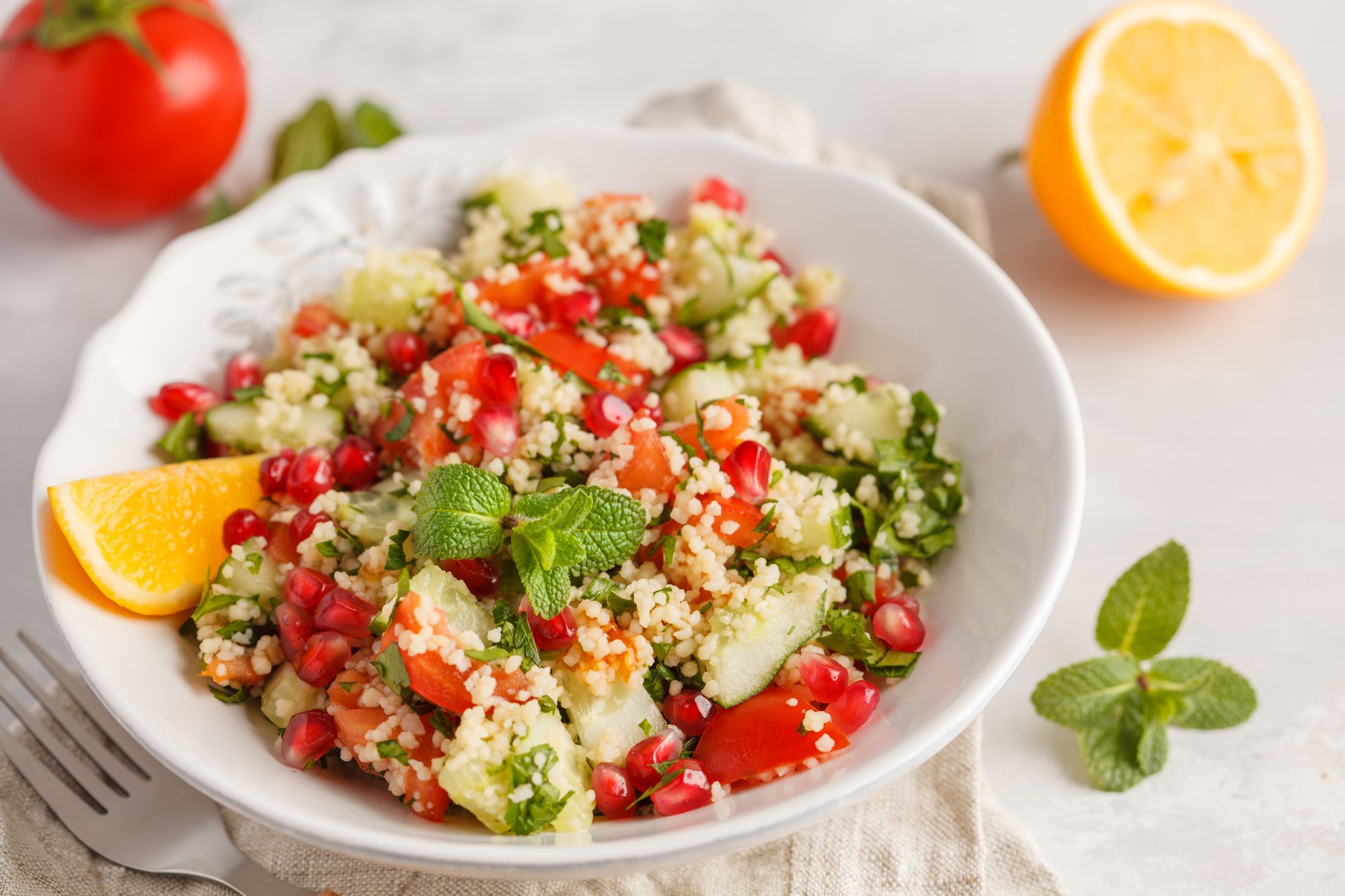 Pomegranate Tabbouleh