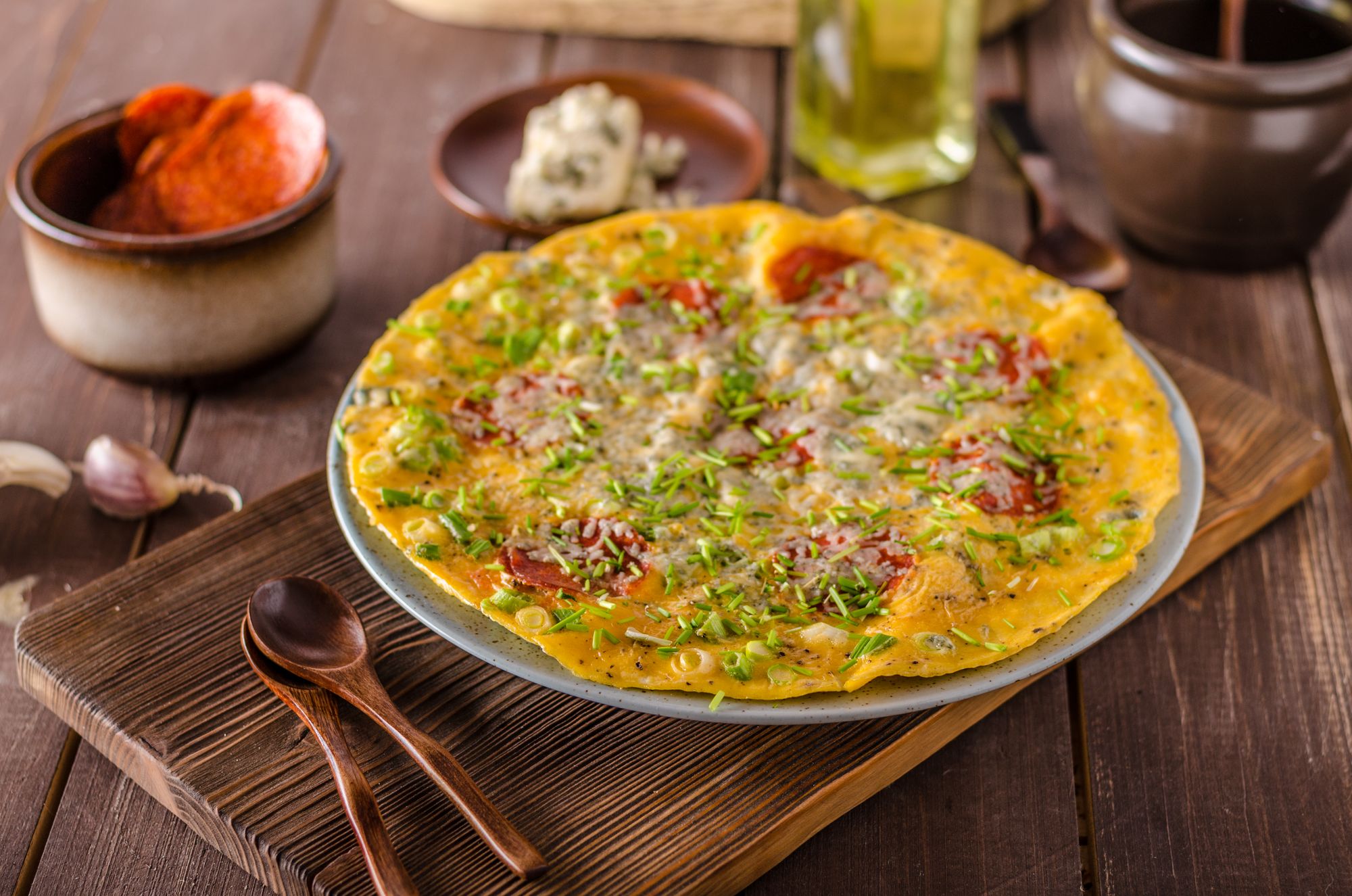 Crab Omelette