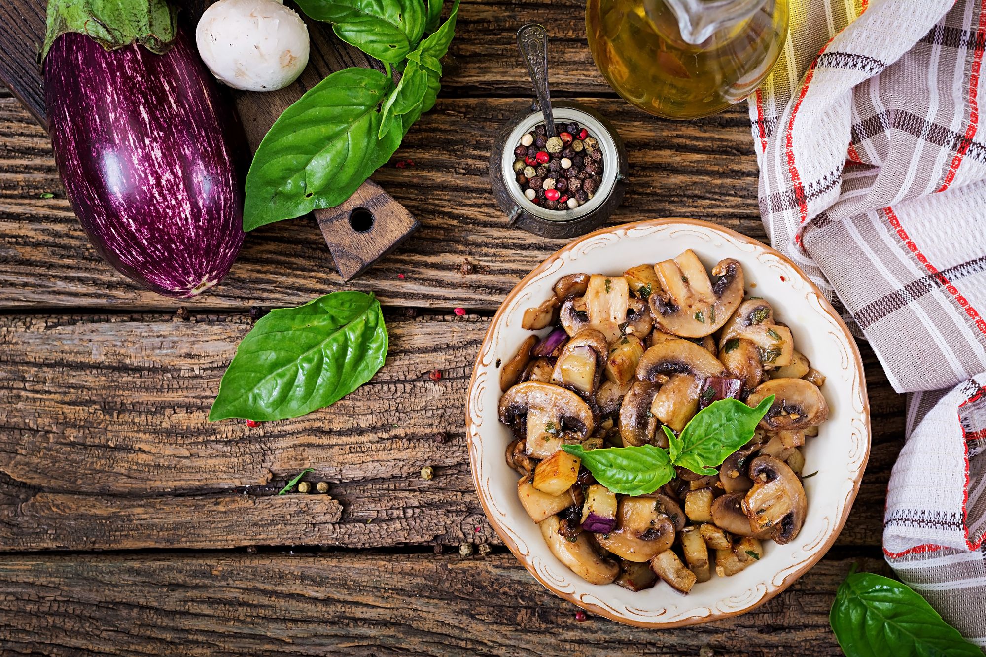 Teriyaki Mushrooms