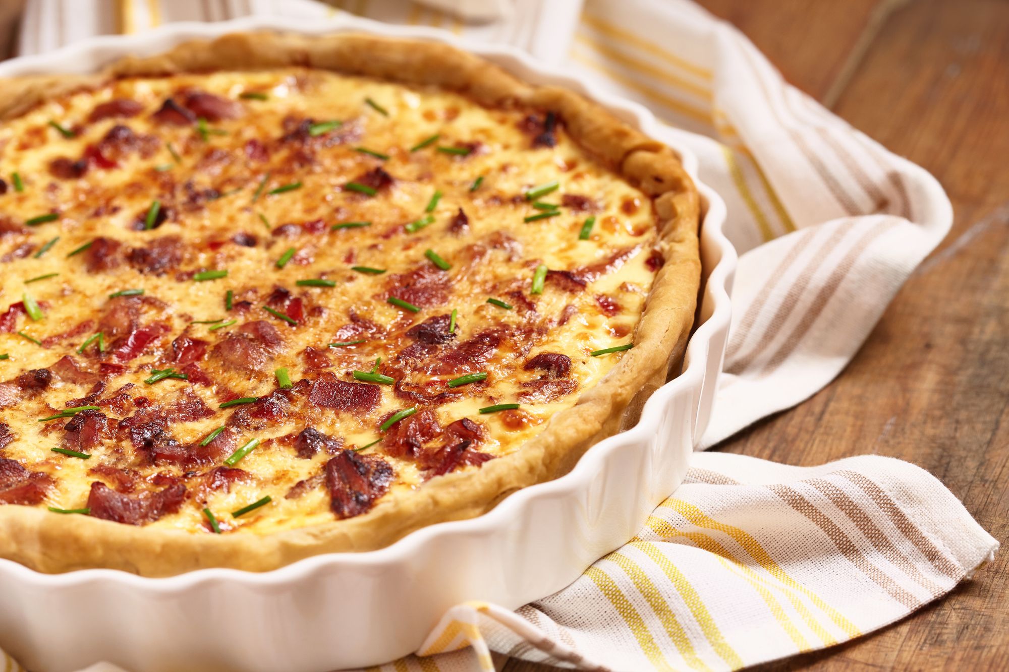 Blue Cheese and Bacon Tart