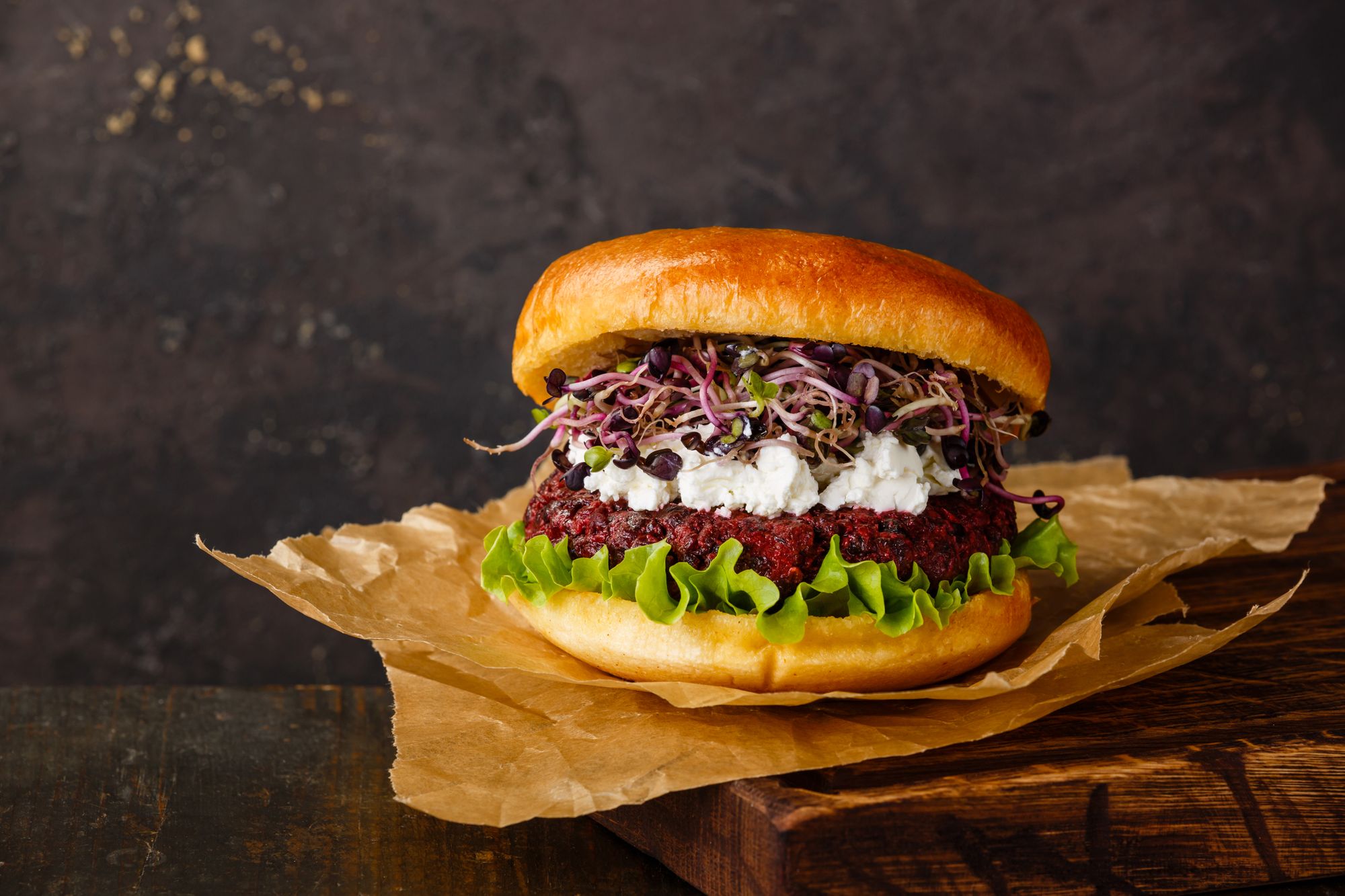 Beetroot and Paneer Burgers