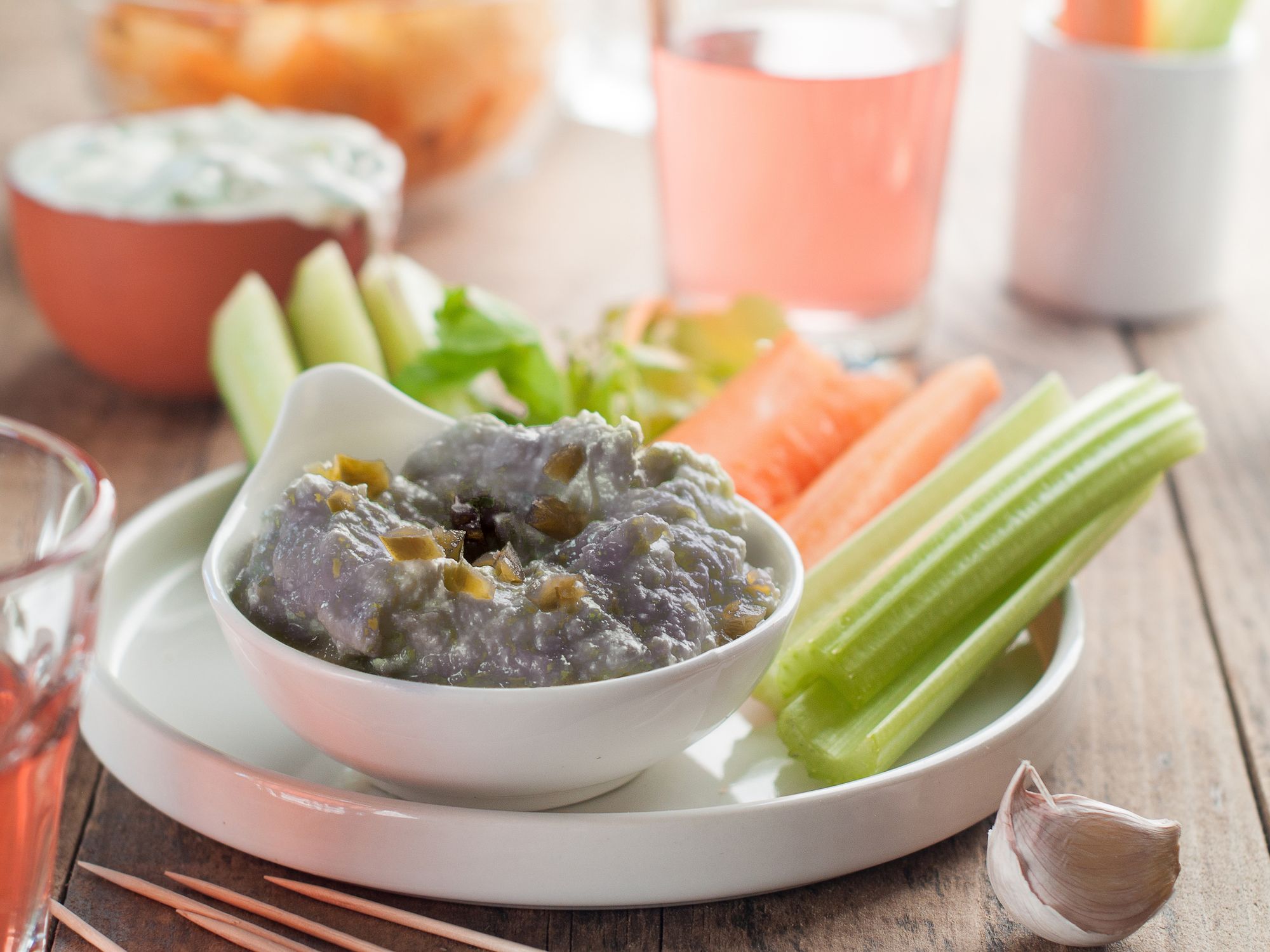 Anchoiade and Crudites