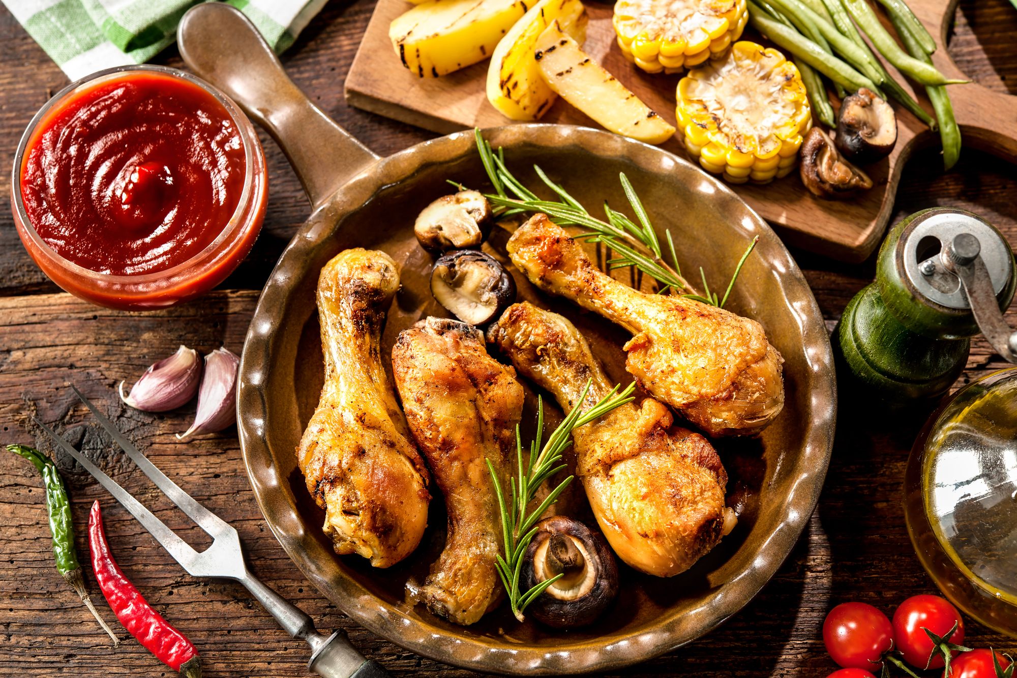 Sticky Picnic Chicken