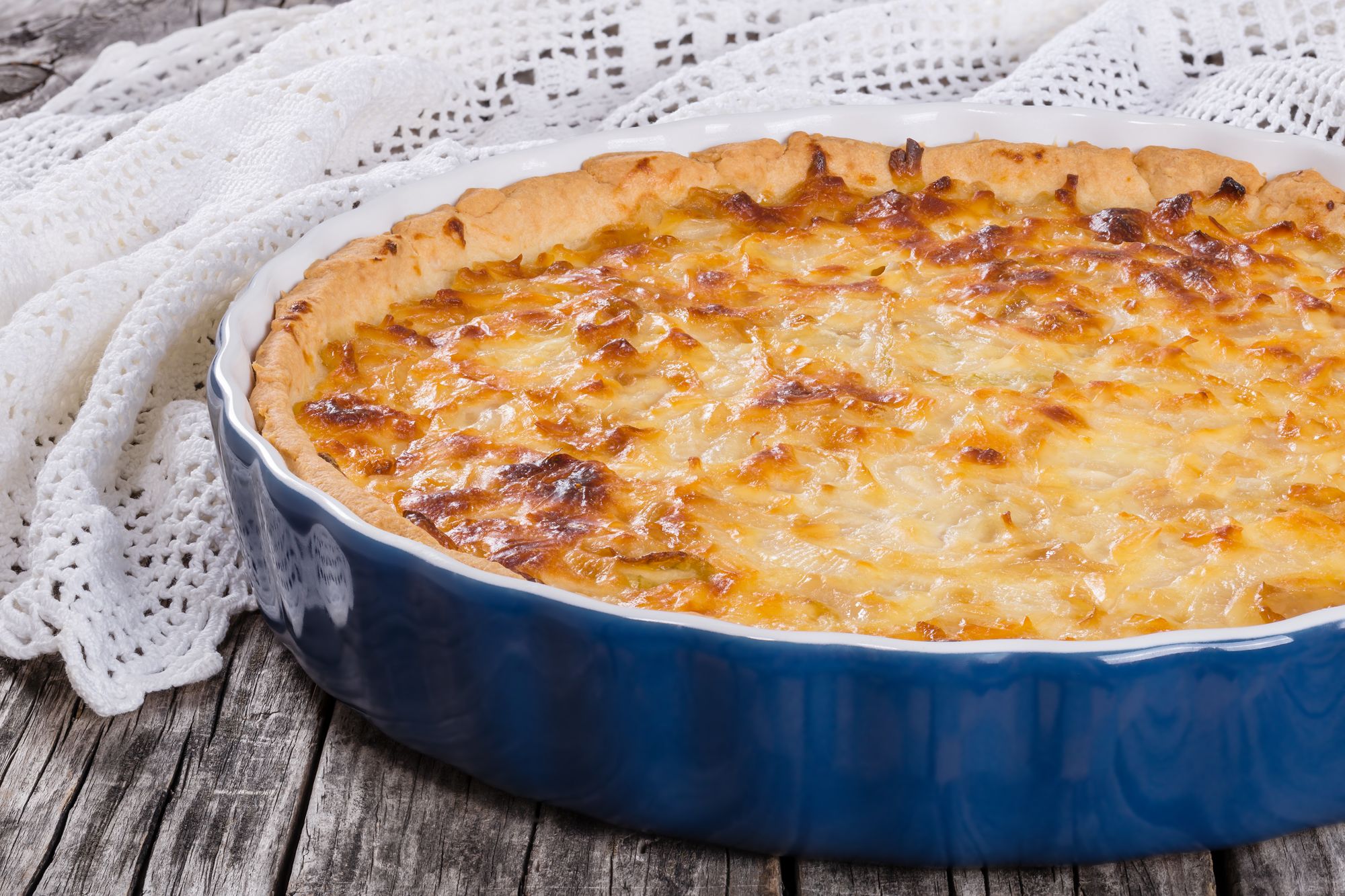 Onion, Sage, and Gruyere Tart