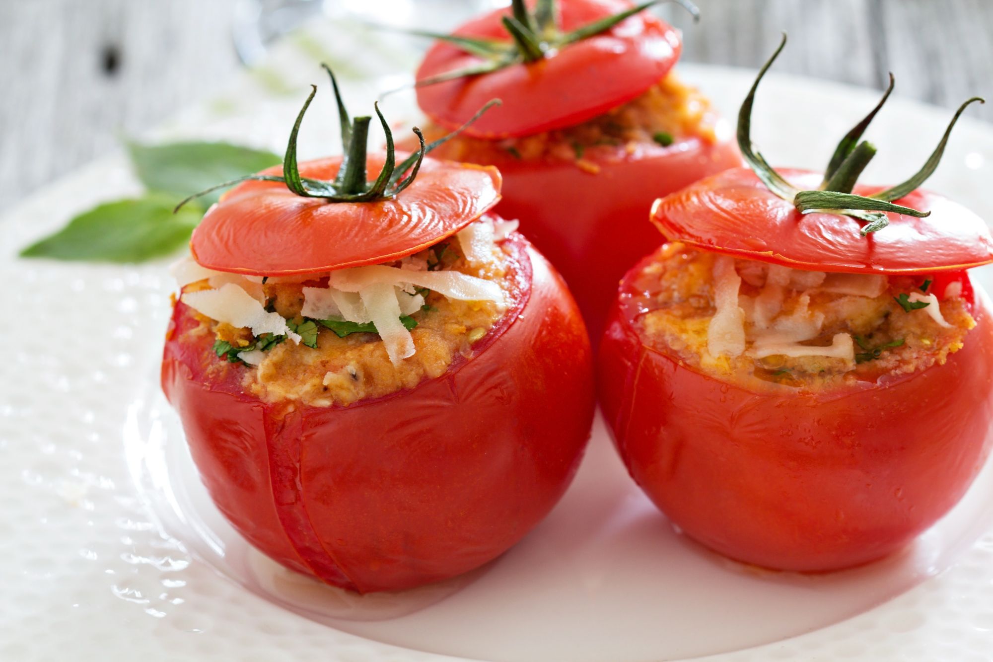 Lamb-stuffed Tomatoes