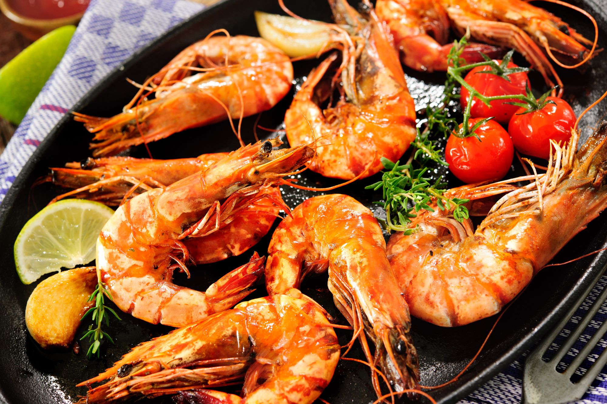 Spanish-Style Garlic Prawns