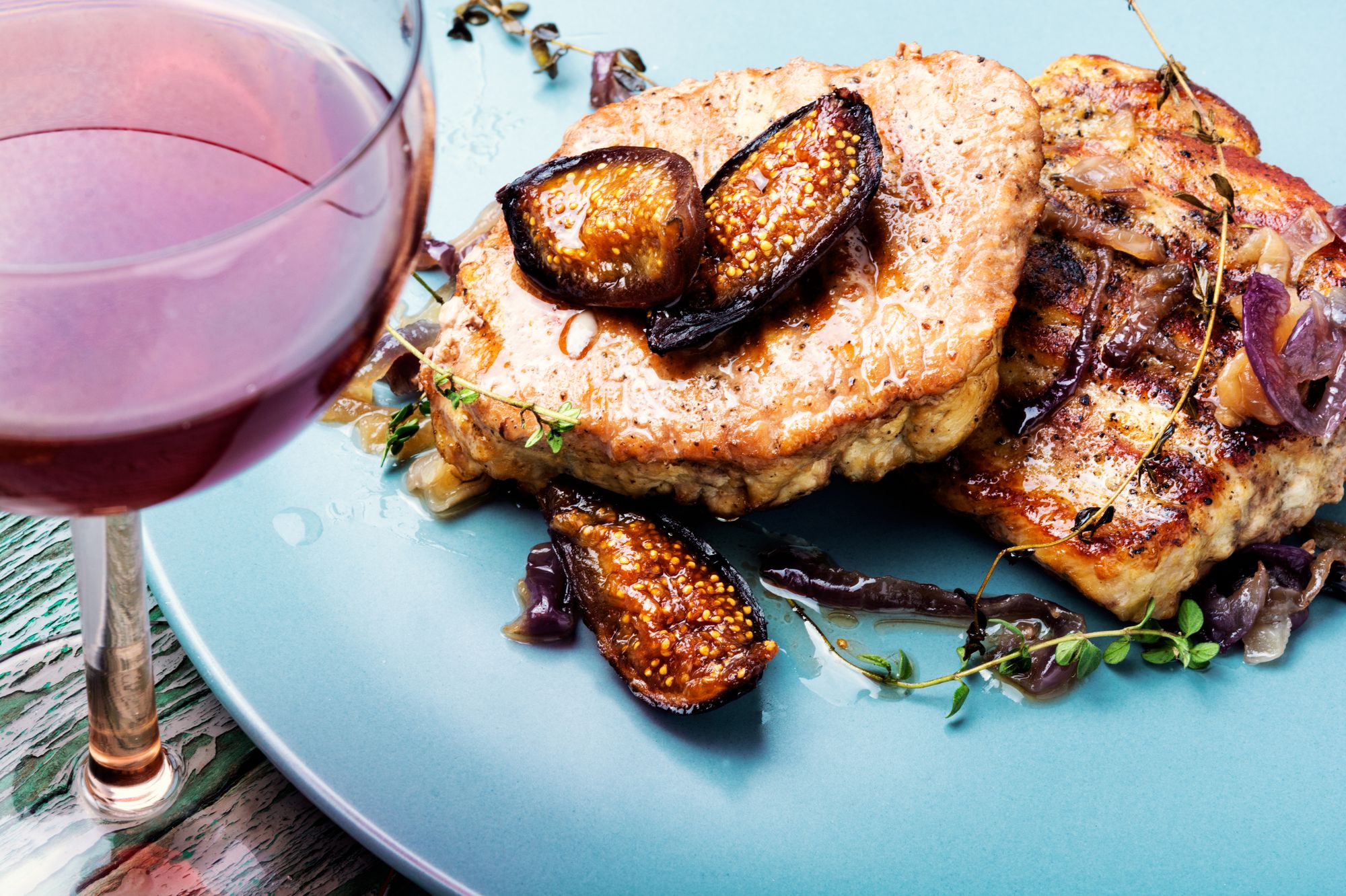 Fig and Balsamic Pork Loin