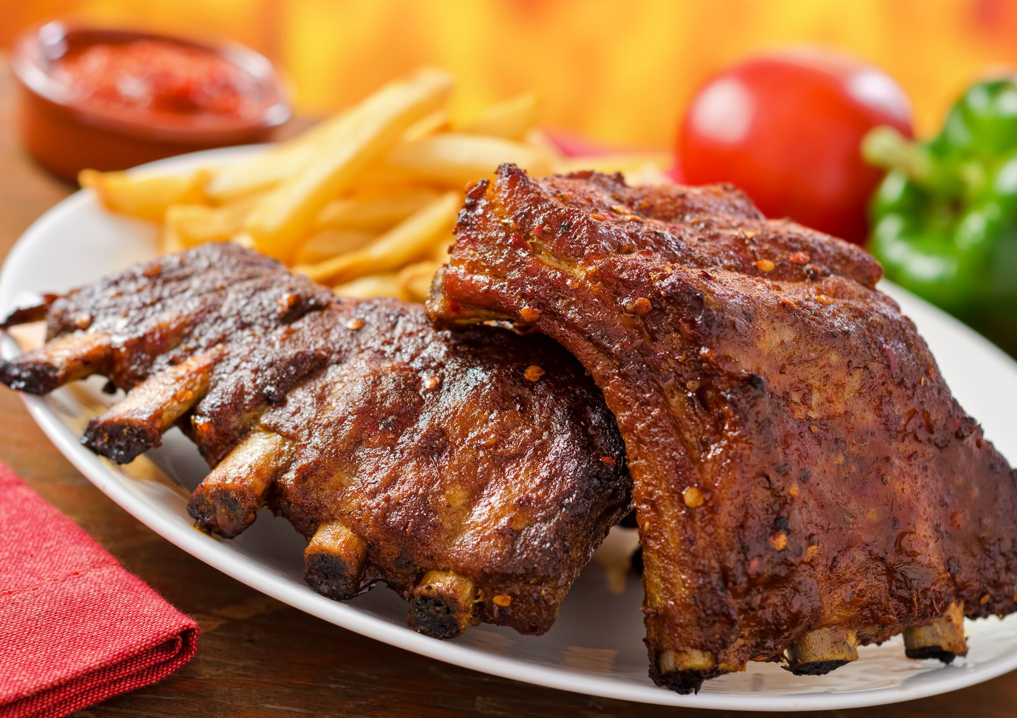 Slow Cooker Apple-Glazed Ribs