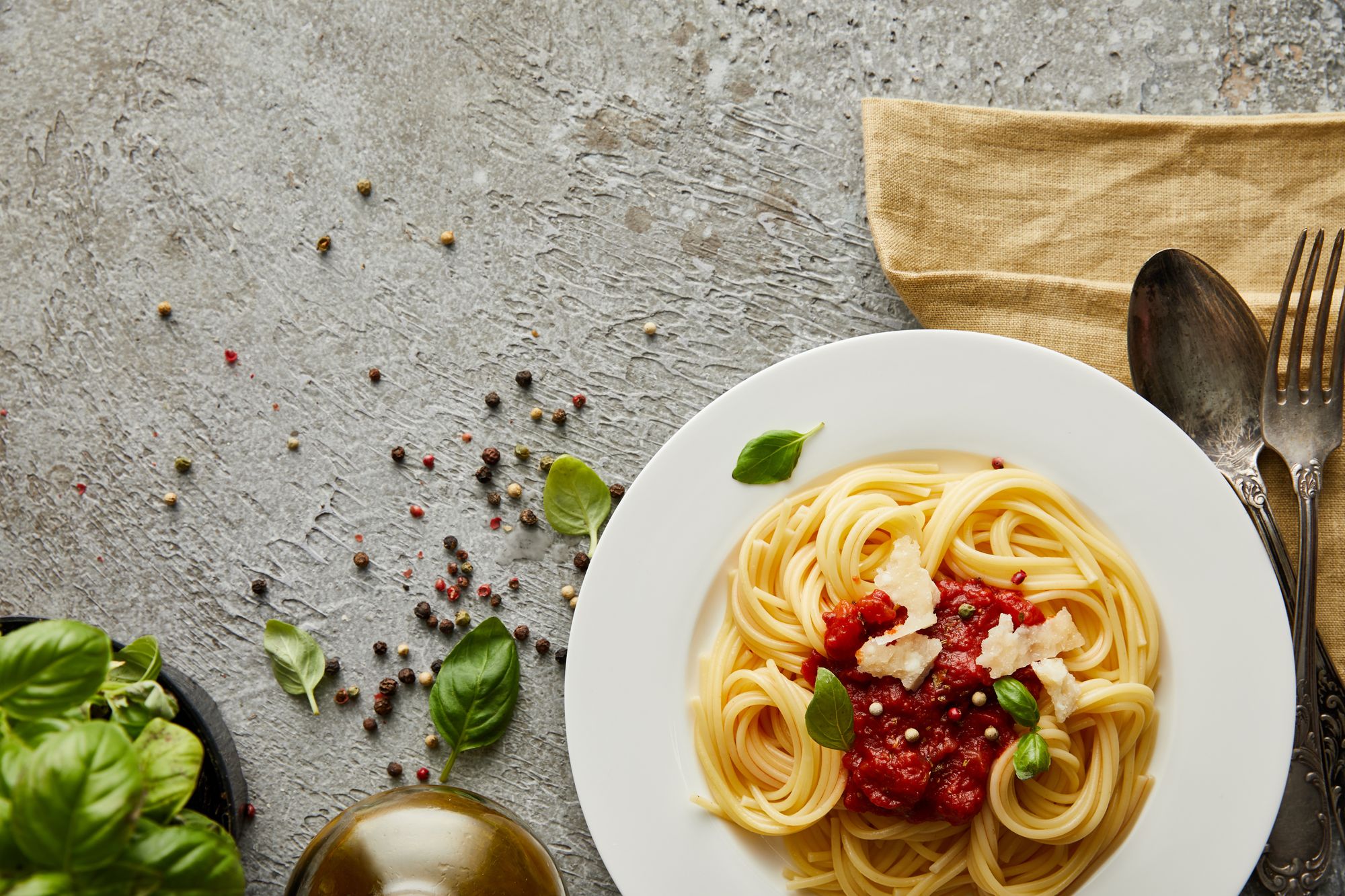 Simple Tomato Tagliatelle