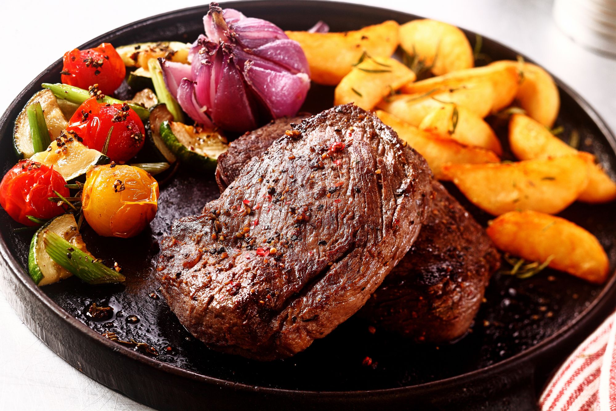 Chilli-Crusted Steak