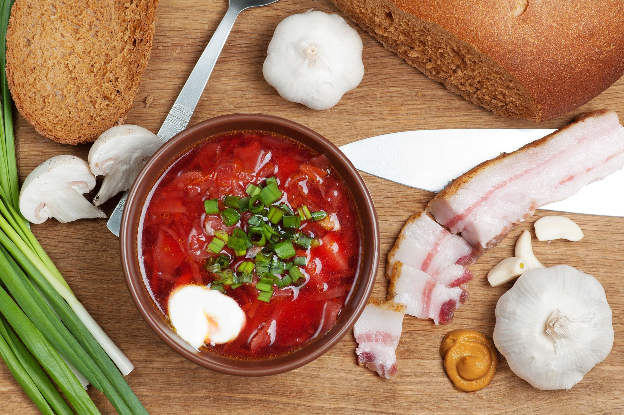 Smoky Bacon and Tomato Soup