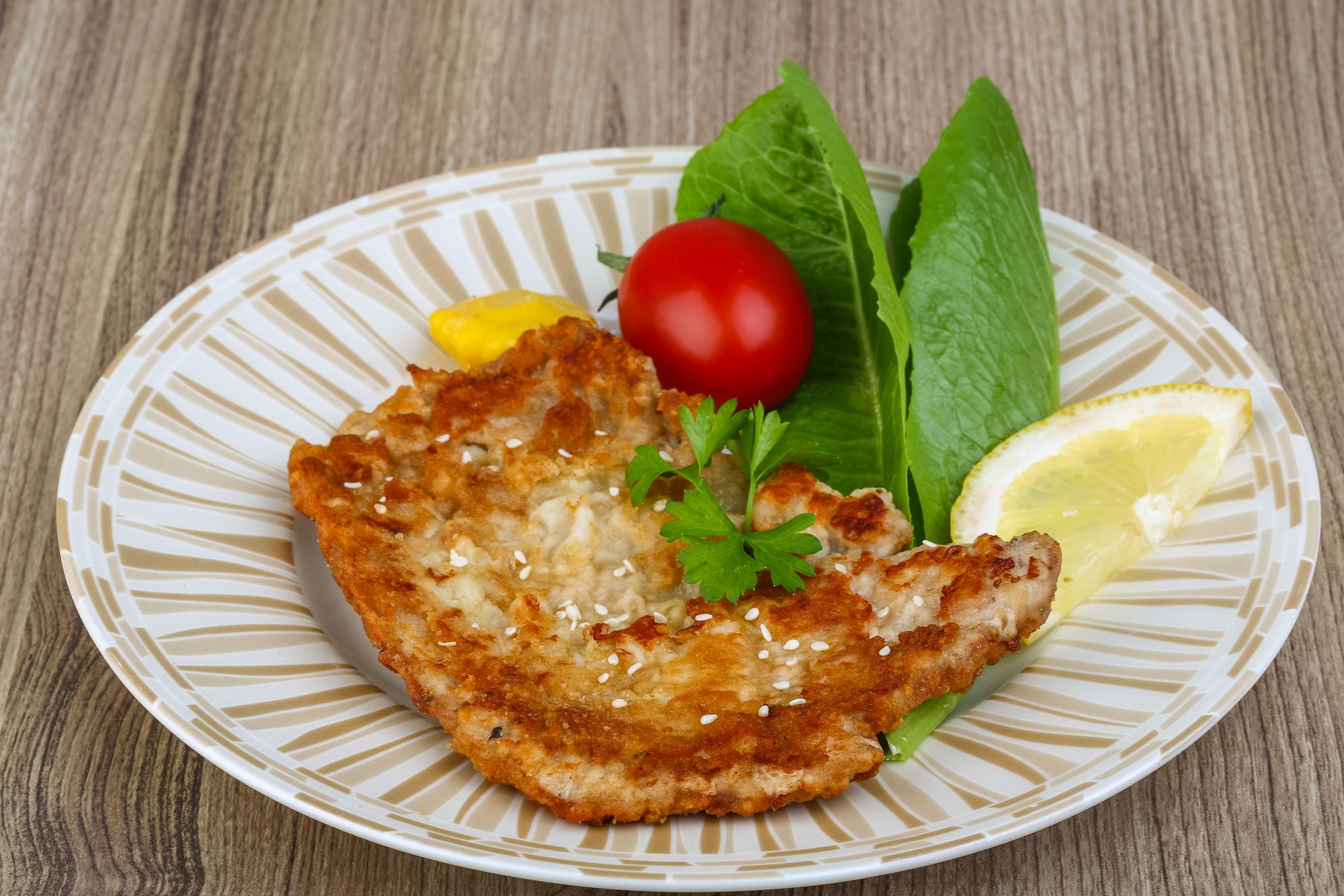 Turkey Escalope with Sauce Vierge