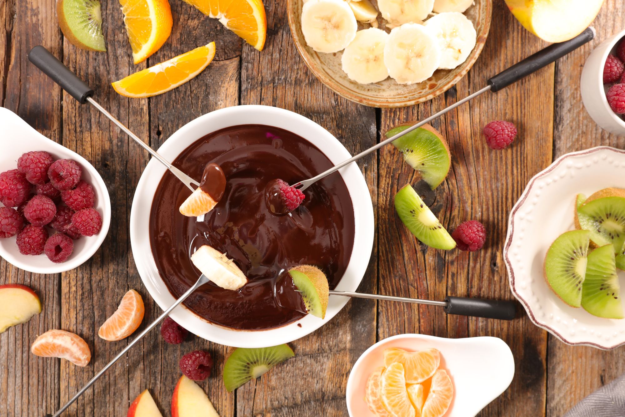 Spiced Chocolate Fondue