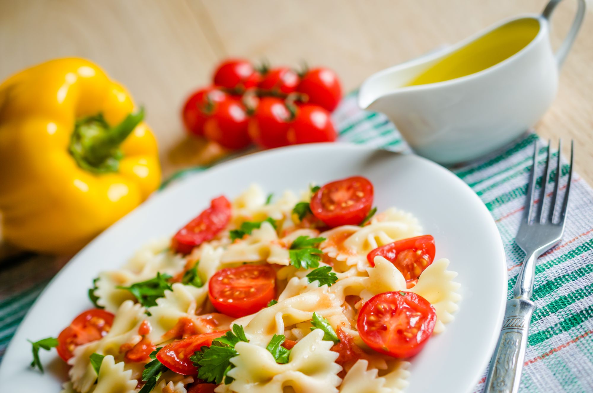 Pasta with Buttered Tomatoes