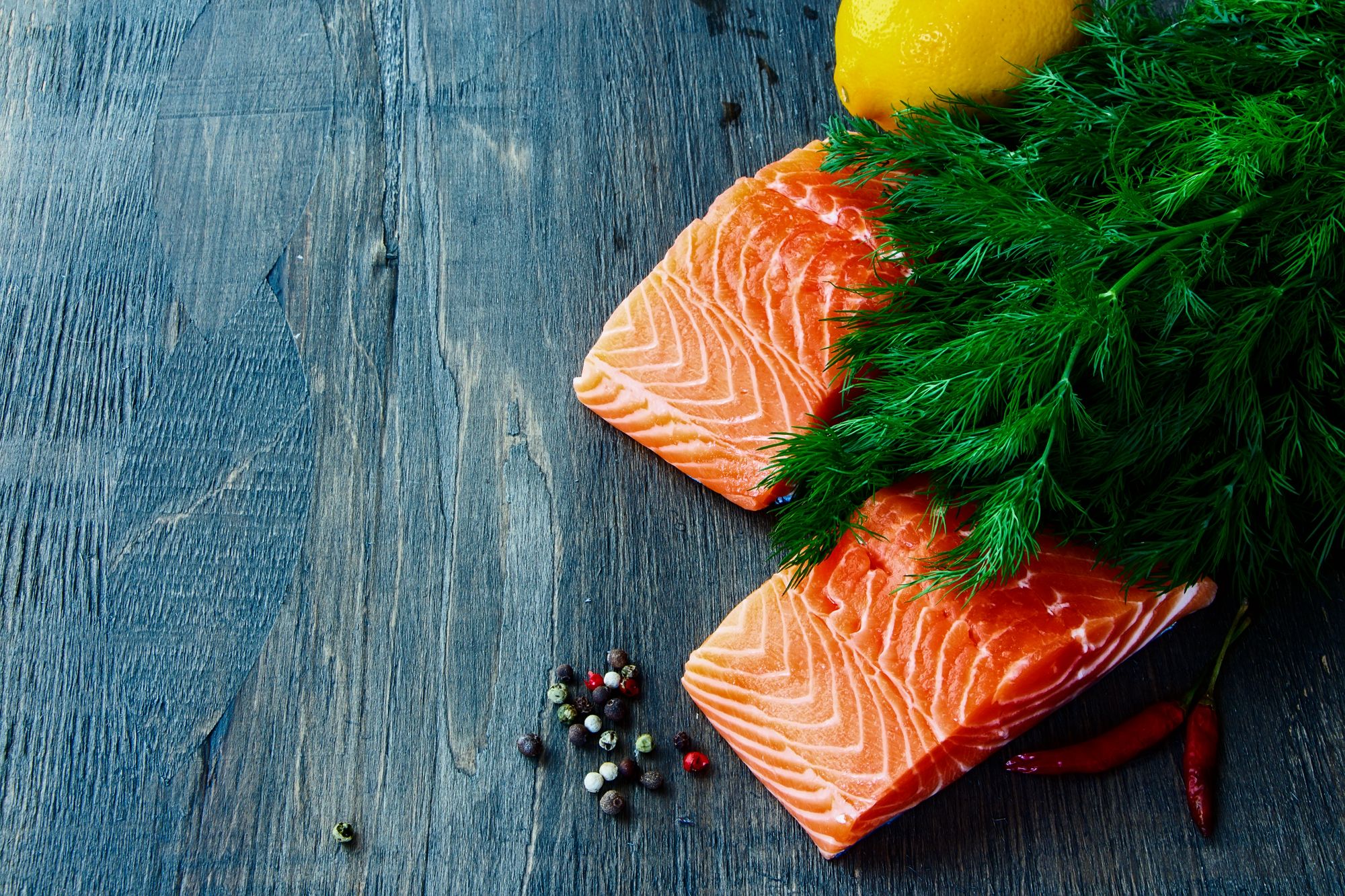 Salmon Ceviche with Fennel Salad