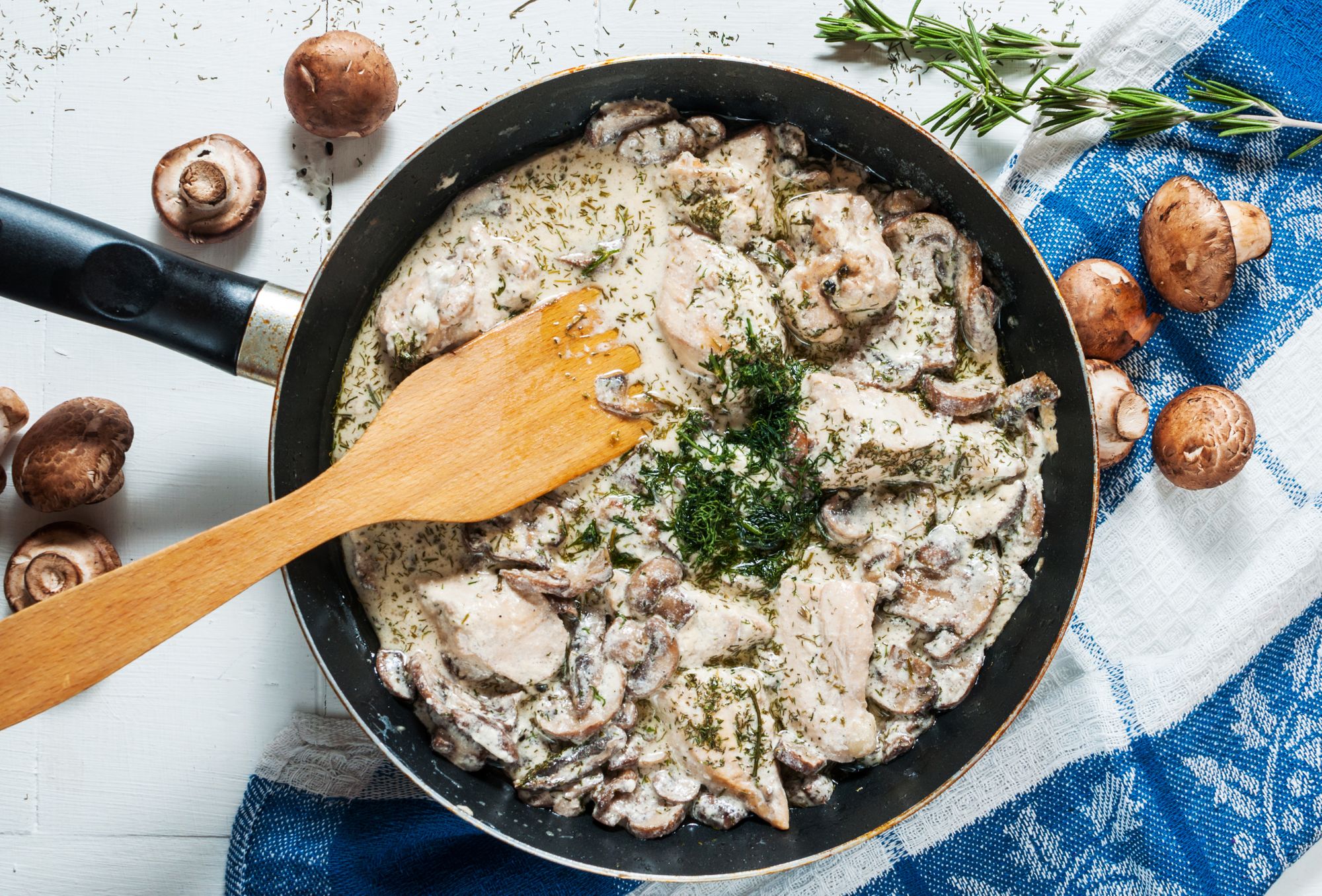Creamy Chicken Breast with Mushrooms