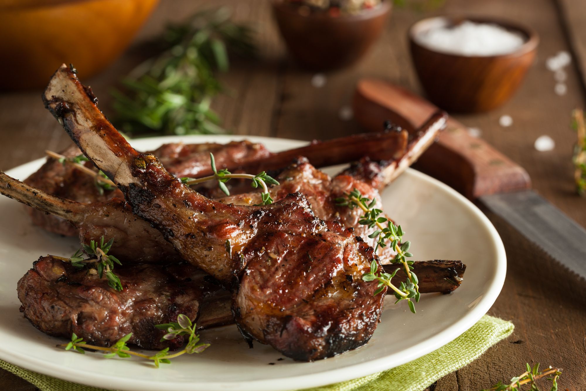 Dukkah Lamb Cutlets