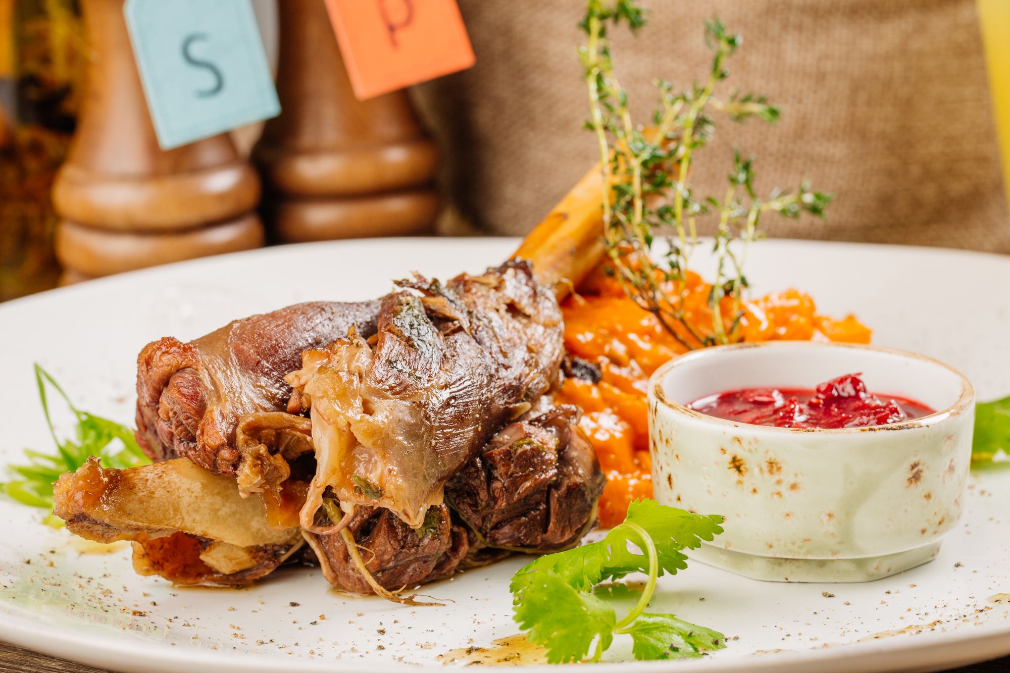 Provençal Lamb with Lentils