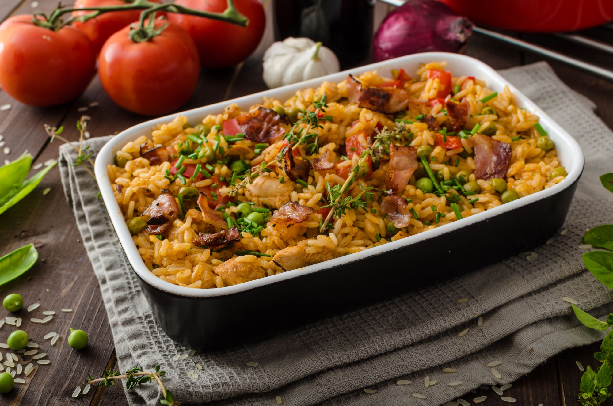 Quick Chicken Chilli Rice