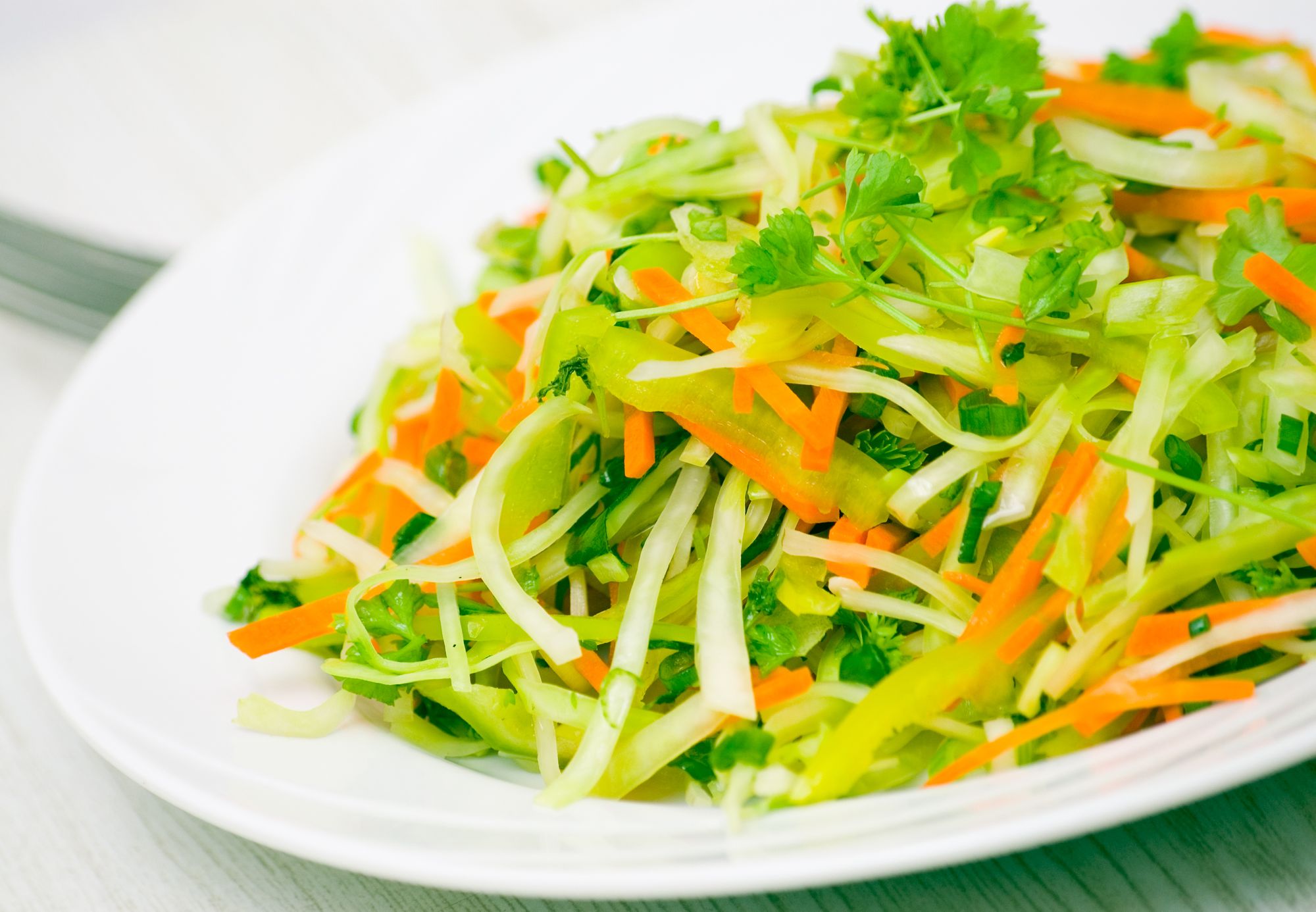 Green Summer Slaw
