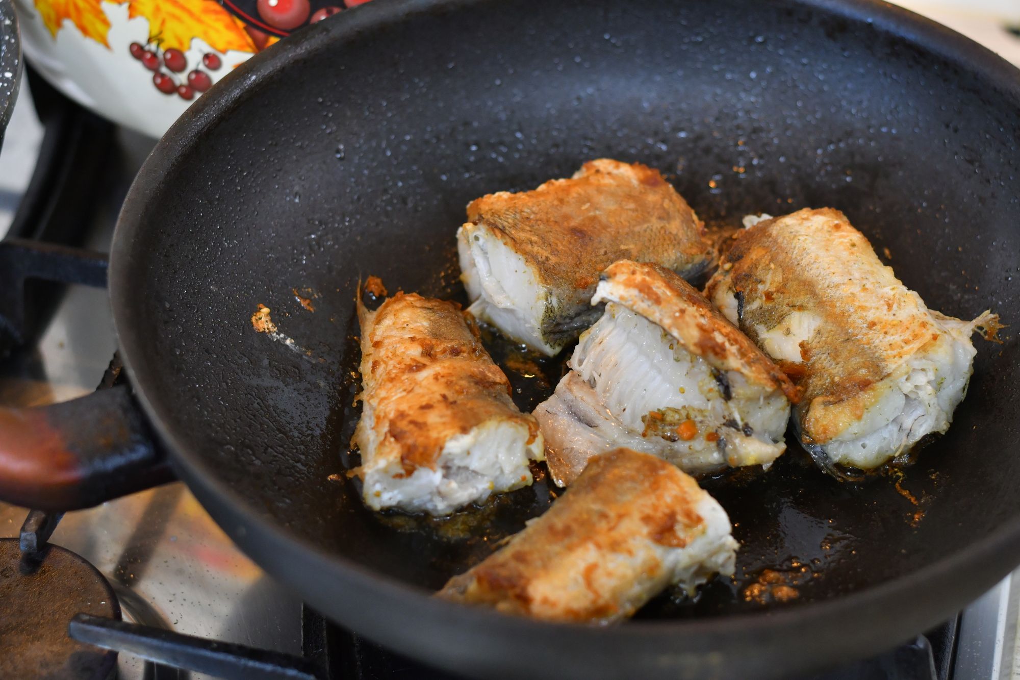 Pan-Roasted Sesame Hake