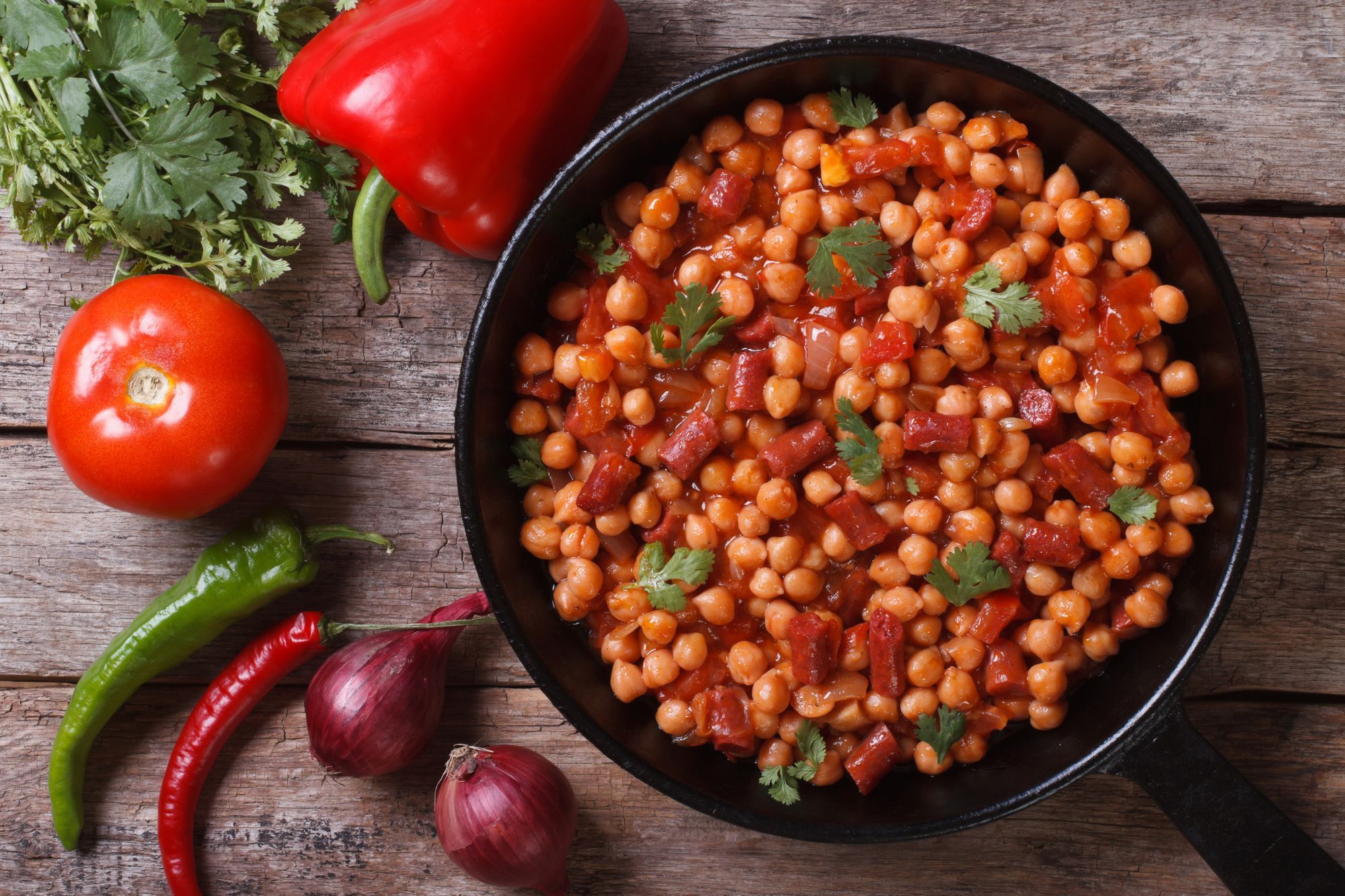Pork and Chickpea Hotpot