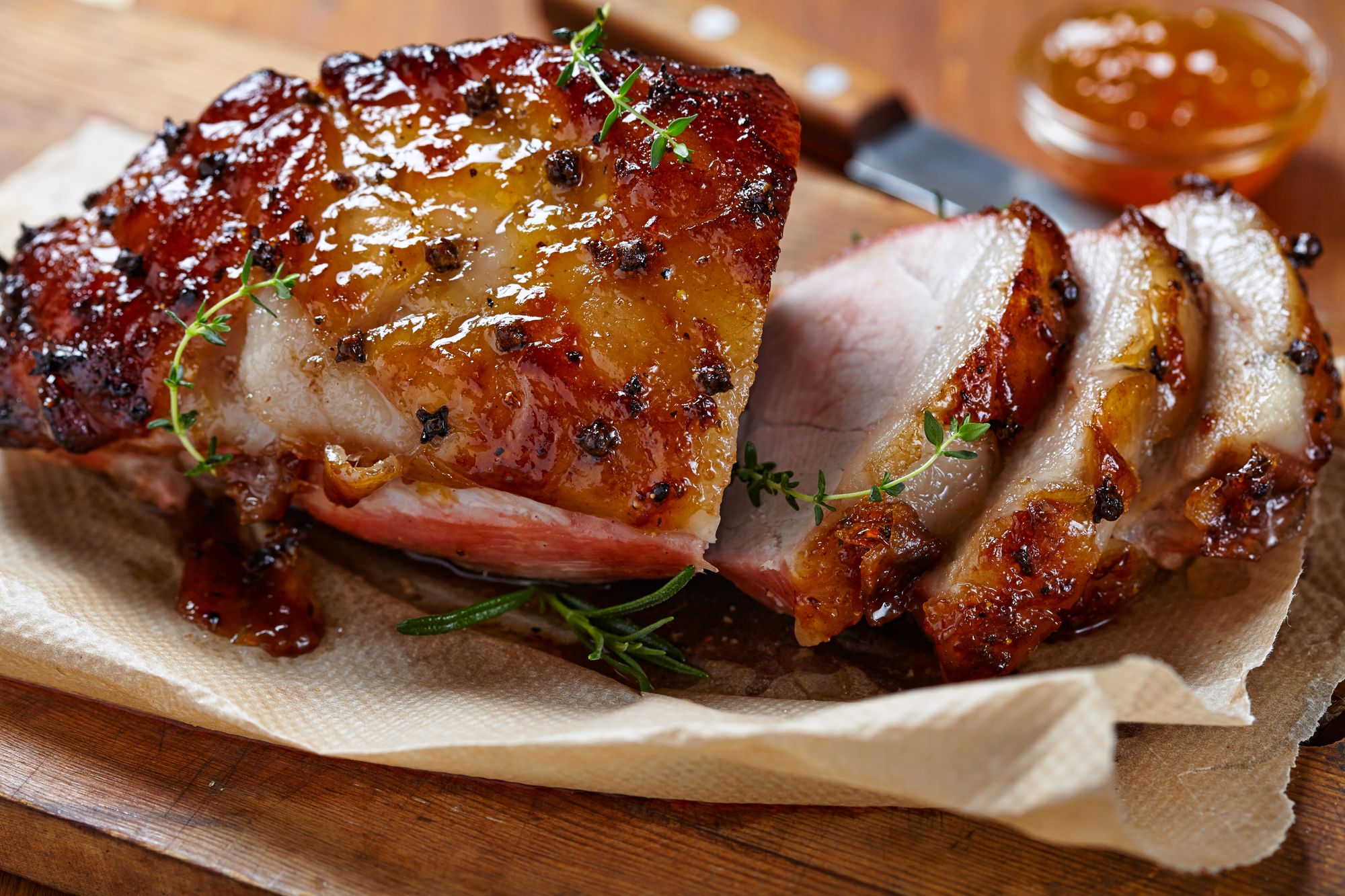 Hoisin Glazed Ham