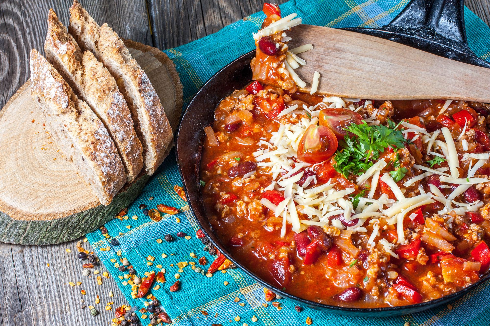 Smoky Spanish Chicken Chilli