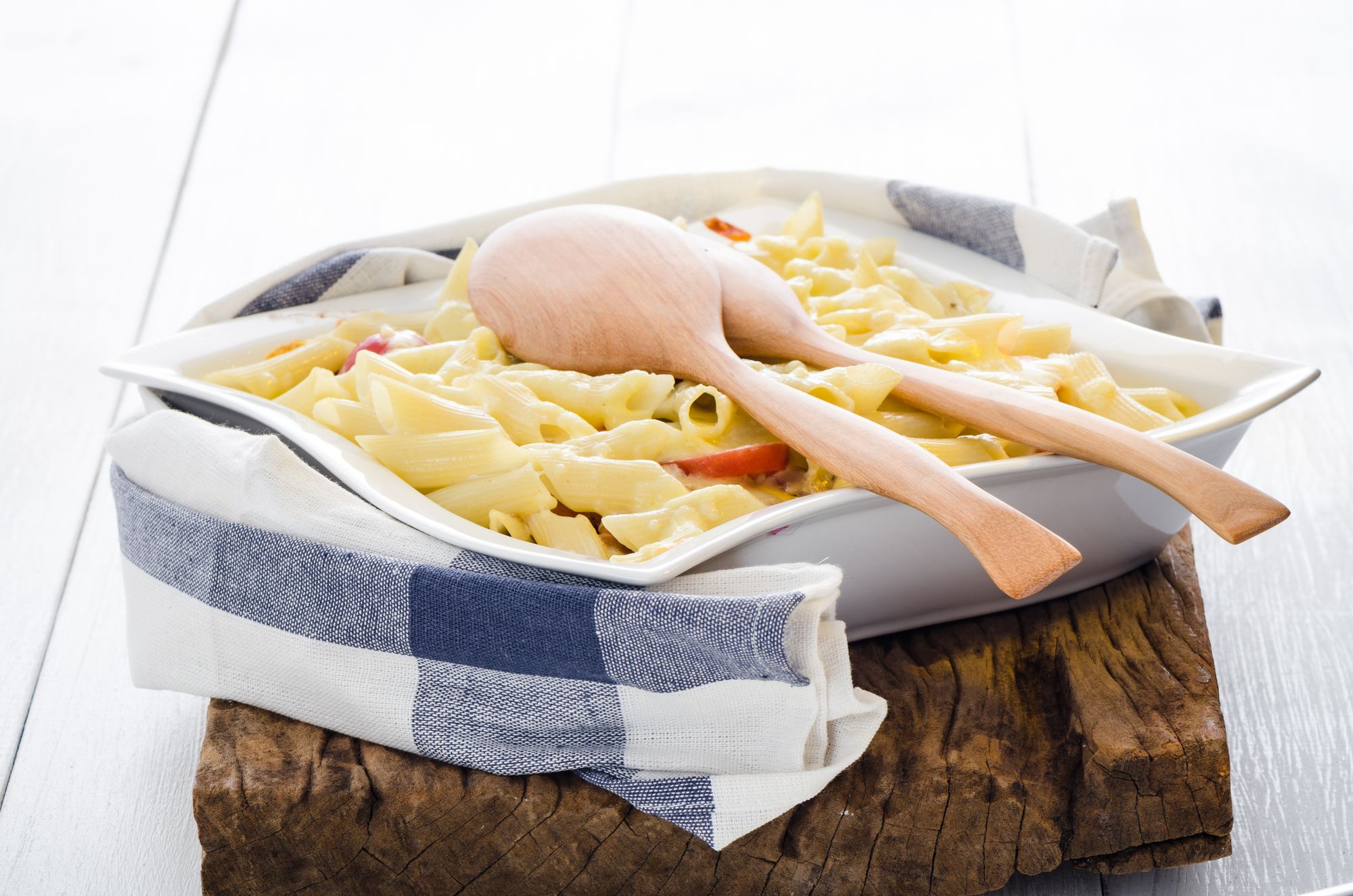 Sausage and Cream Pasta Bake