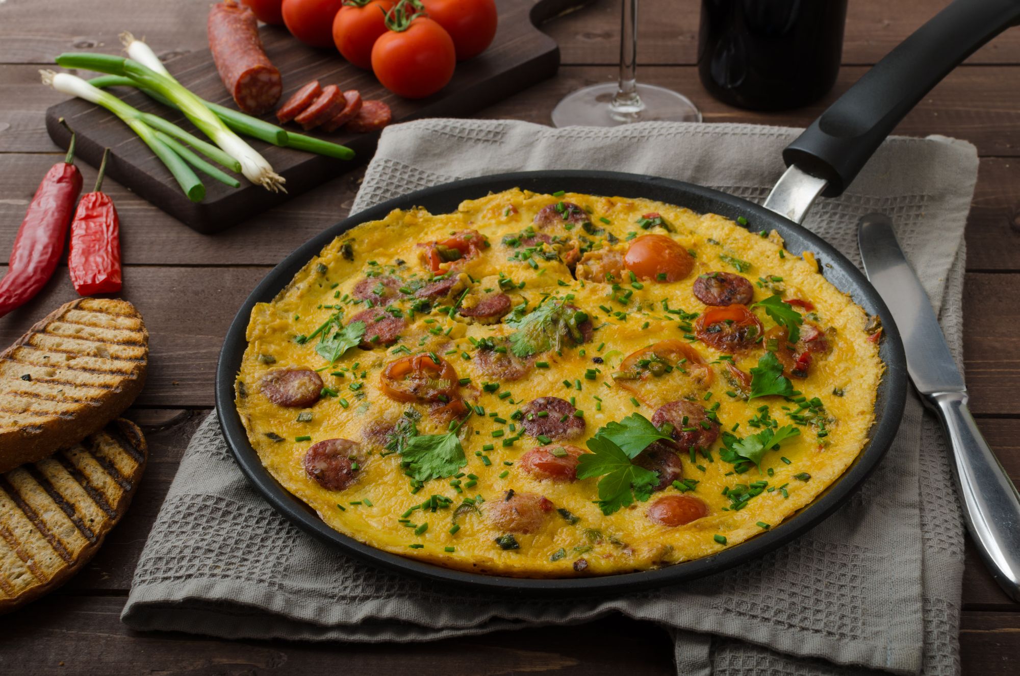 Chorizo Frittata