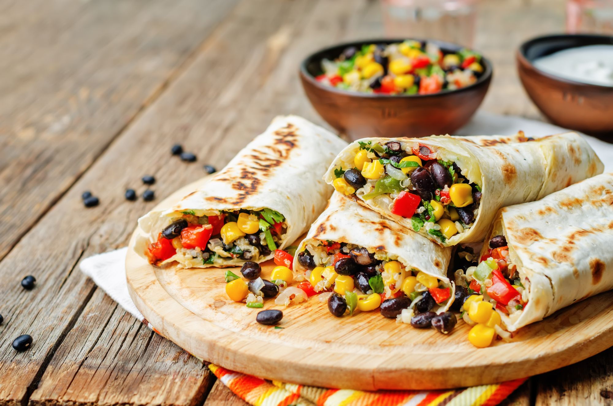 Veggie Burritos