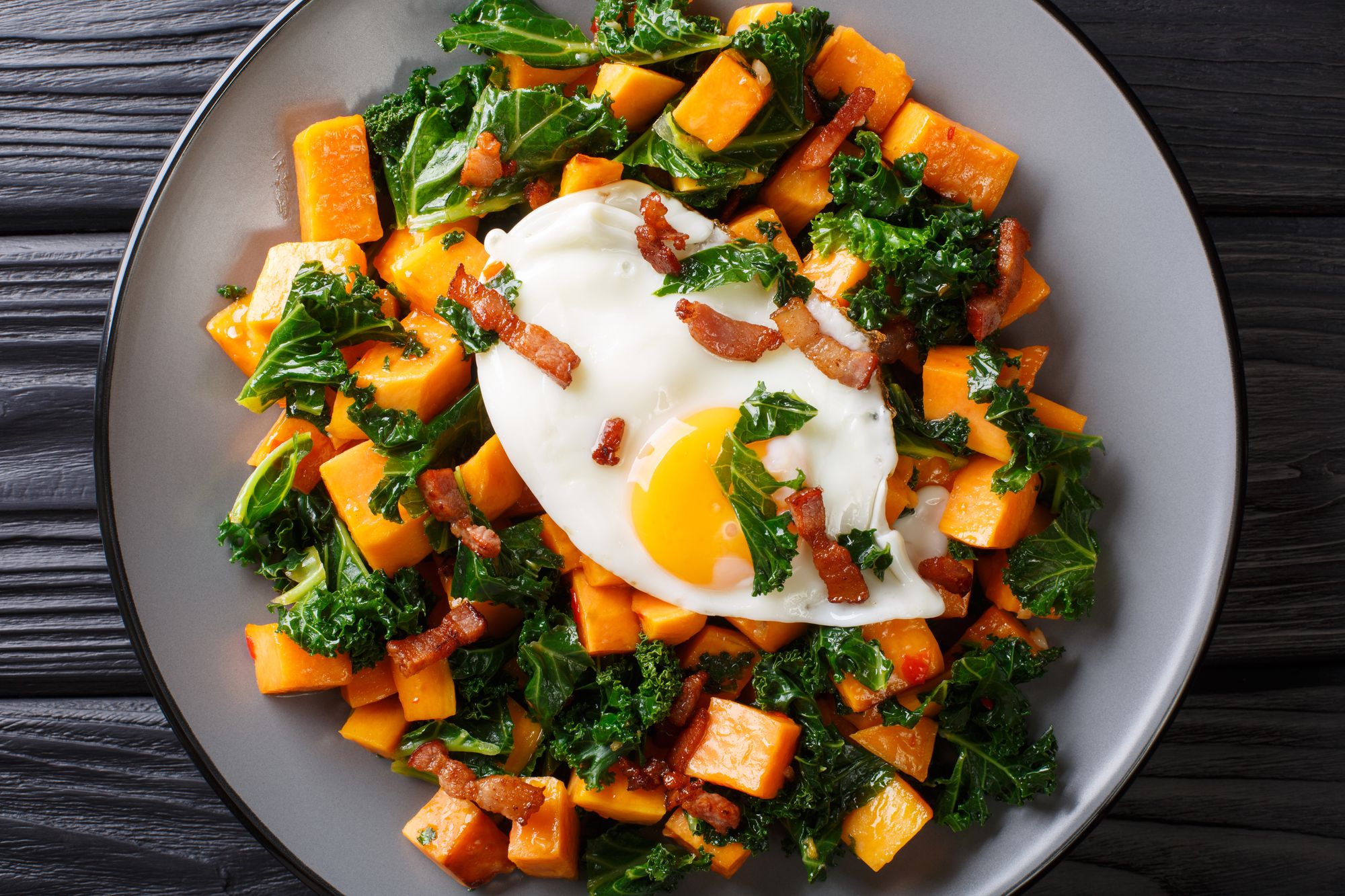 Potato and Kale Hash