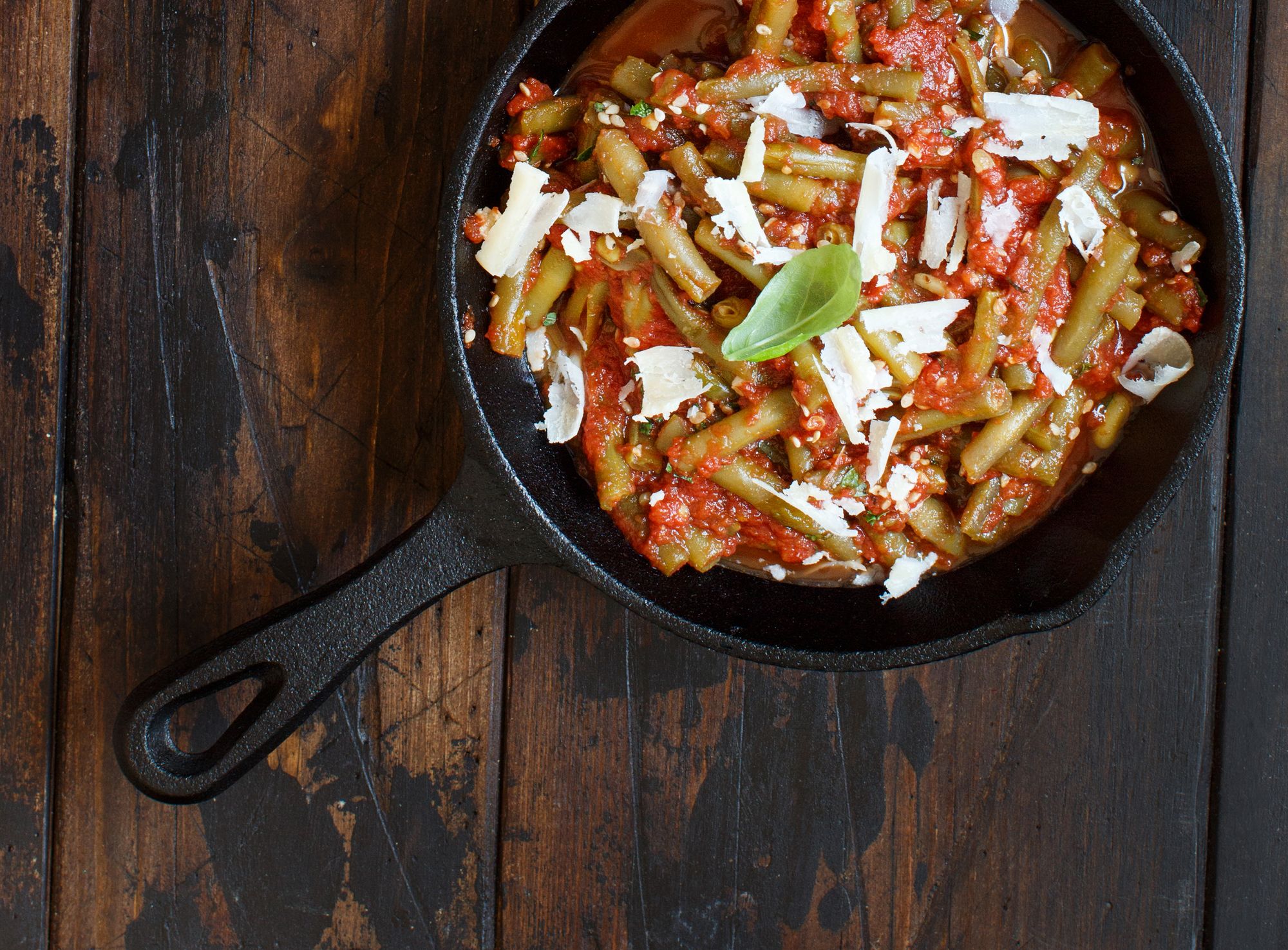 Spiced Tomato and Green Bean Stew