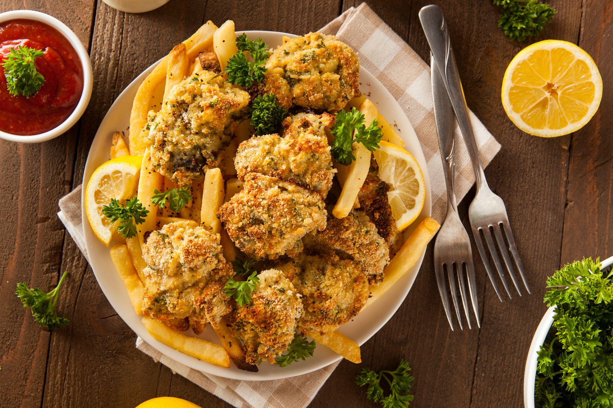 Beer Battered Oysters