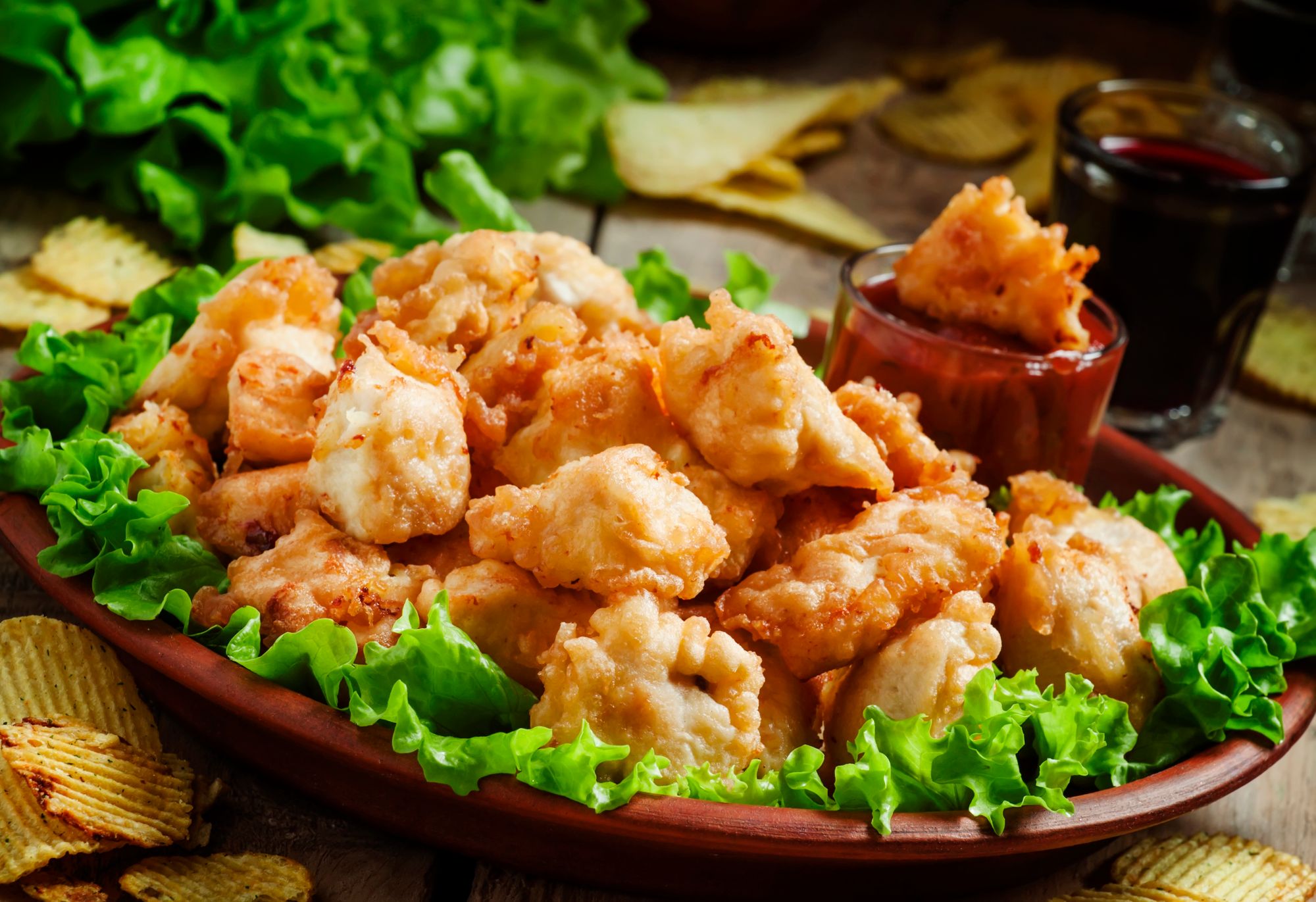 Veggie Tempura with Yuzu Sauce